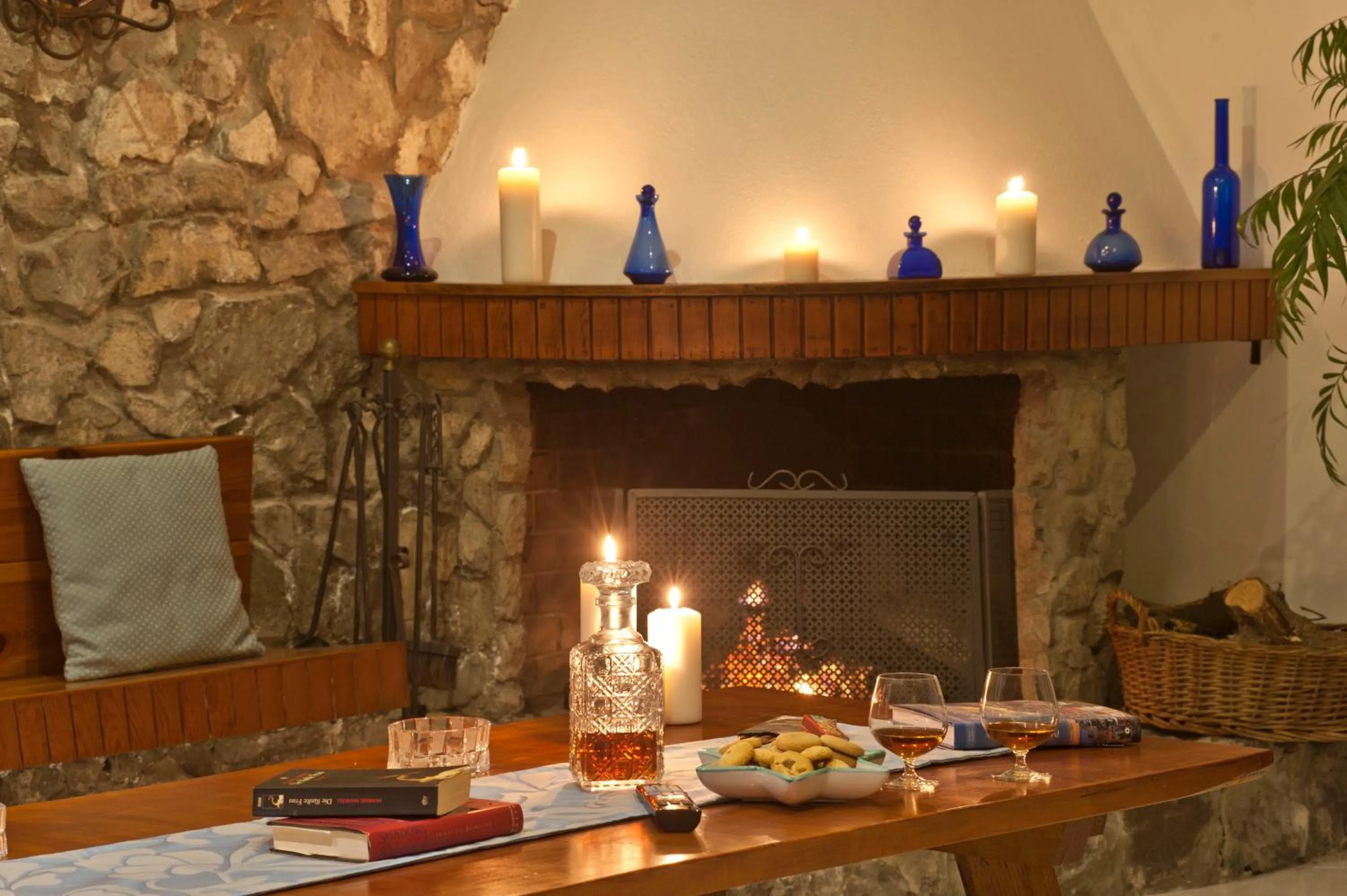Living room in Villa La Roccia - Arienzo