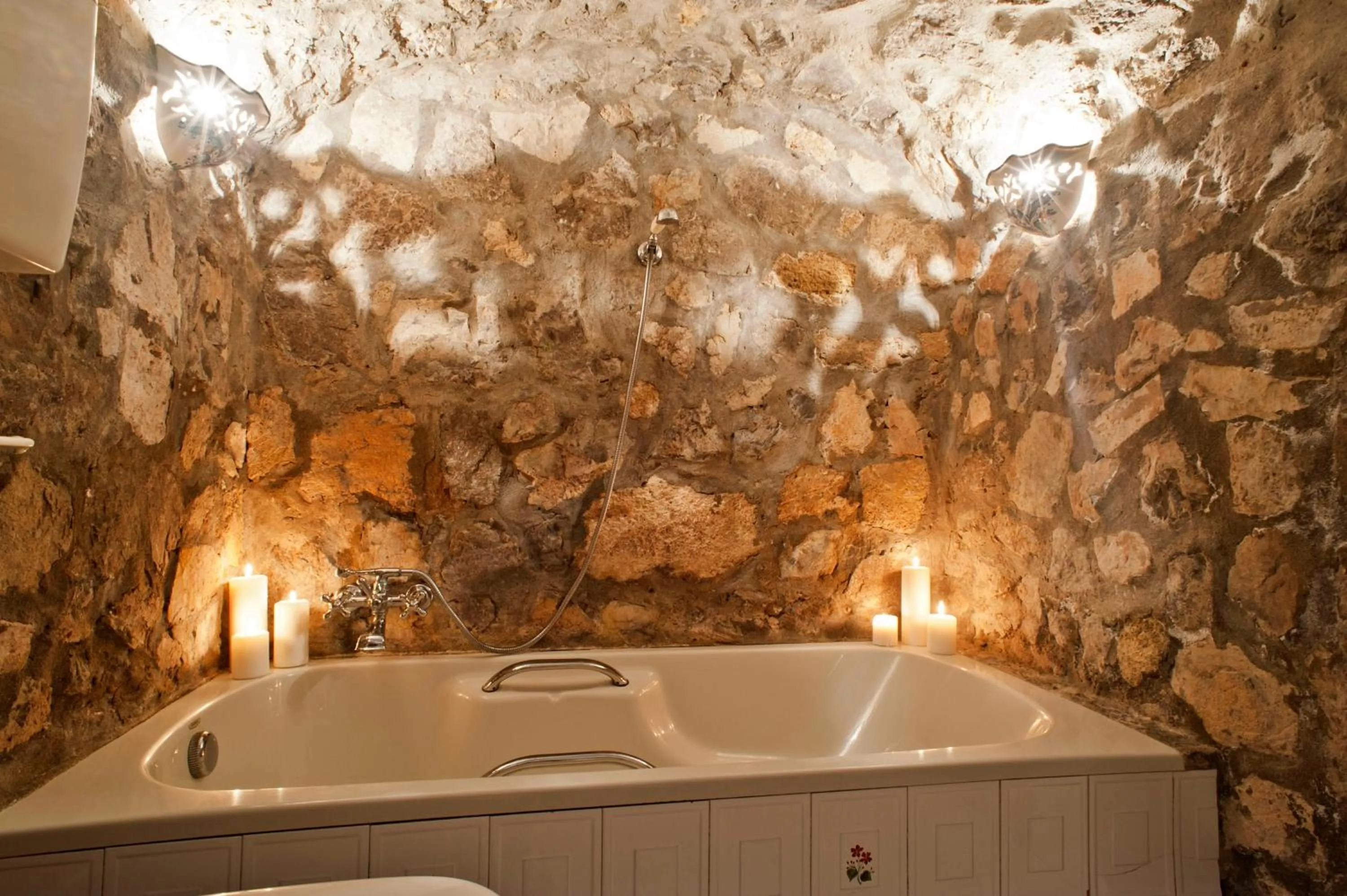 Bathroom in Villa La Roccia - Arienzo