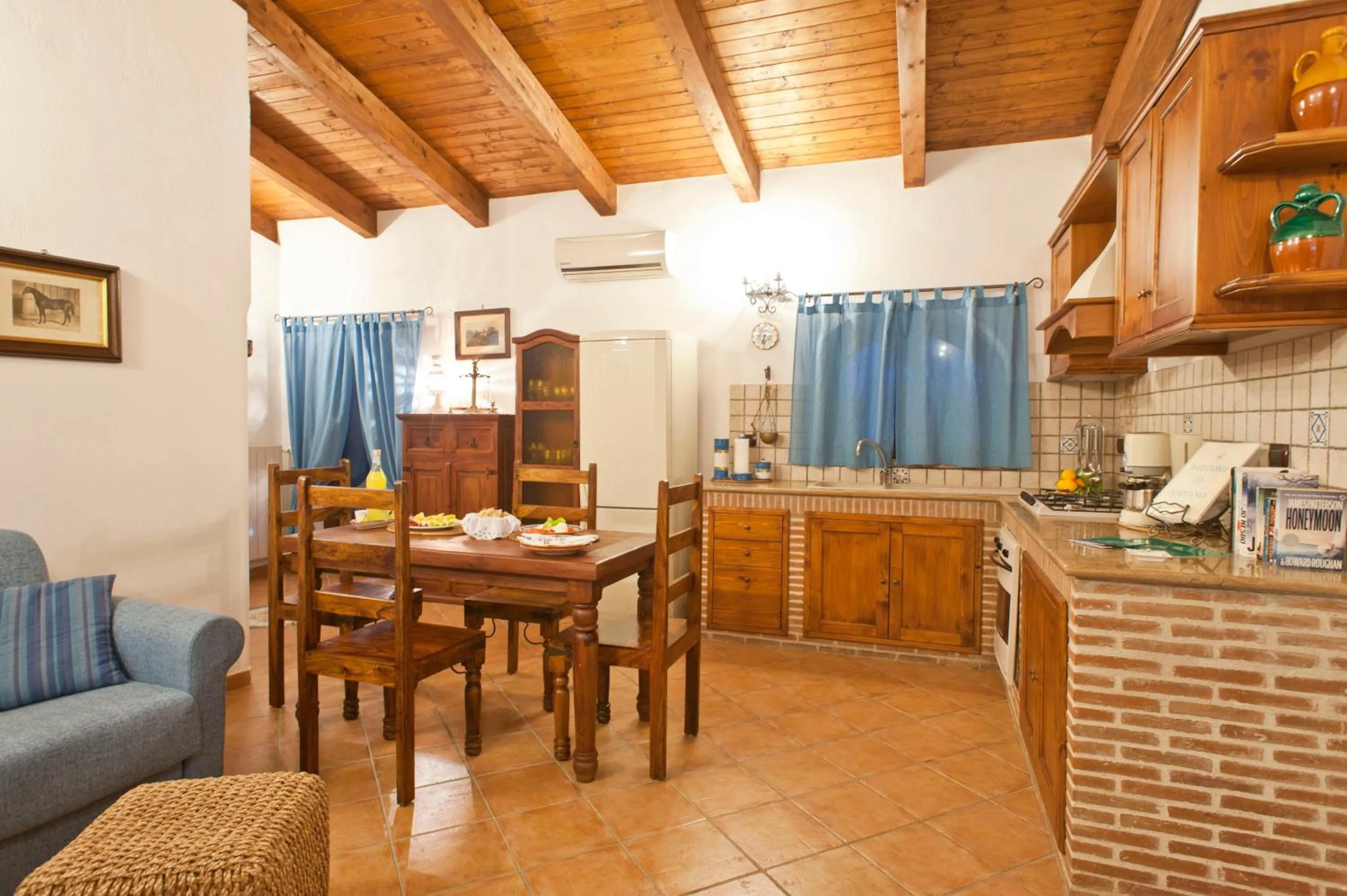 Living room in Villa La Roccia - Arienzo