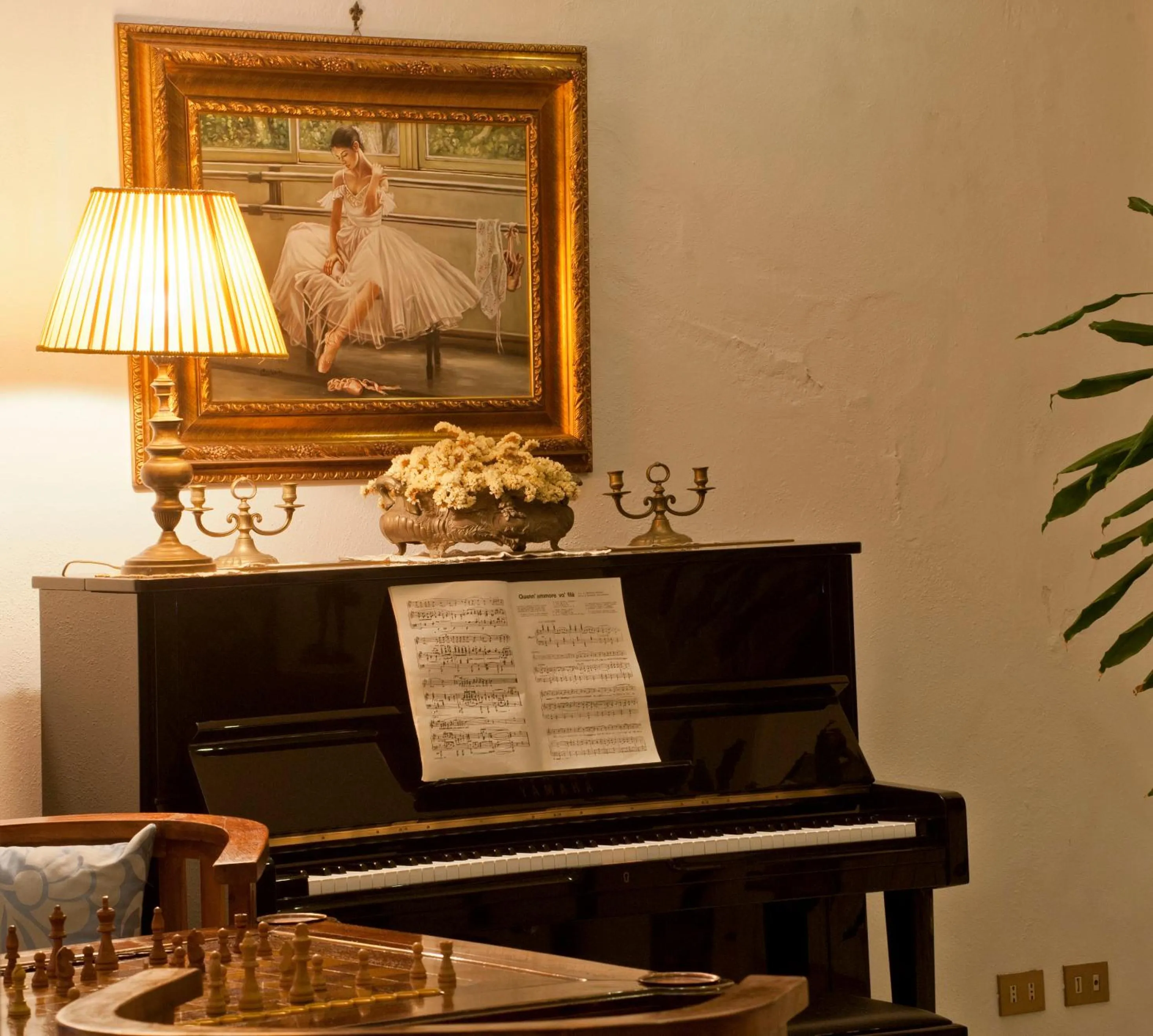 Living room in Villa La Roccia - Arienzo