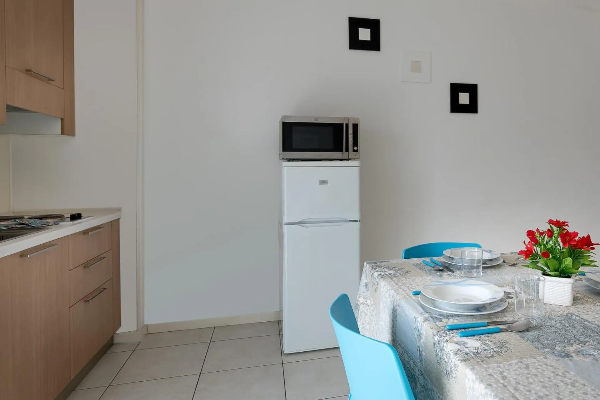 Kitchen or kitchenette in Residence Acqua Suite Marina