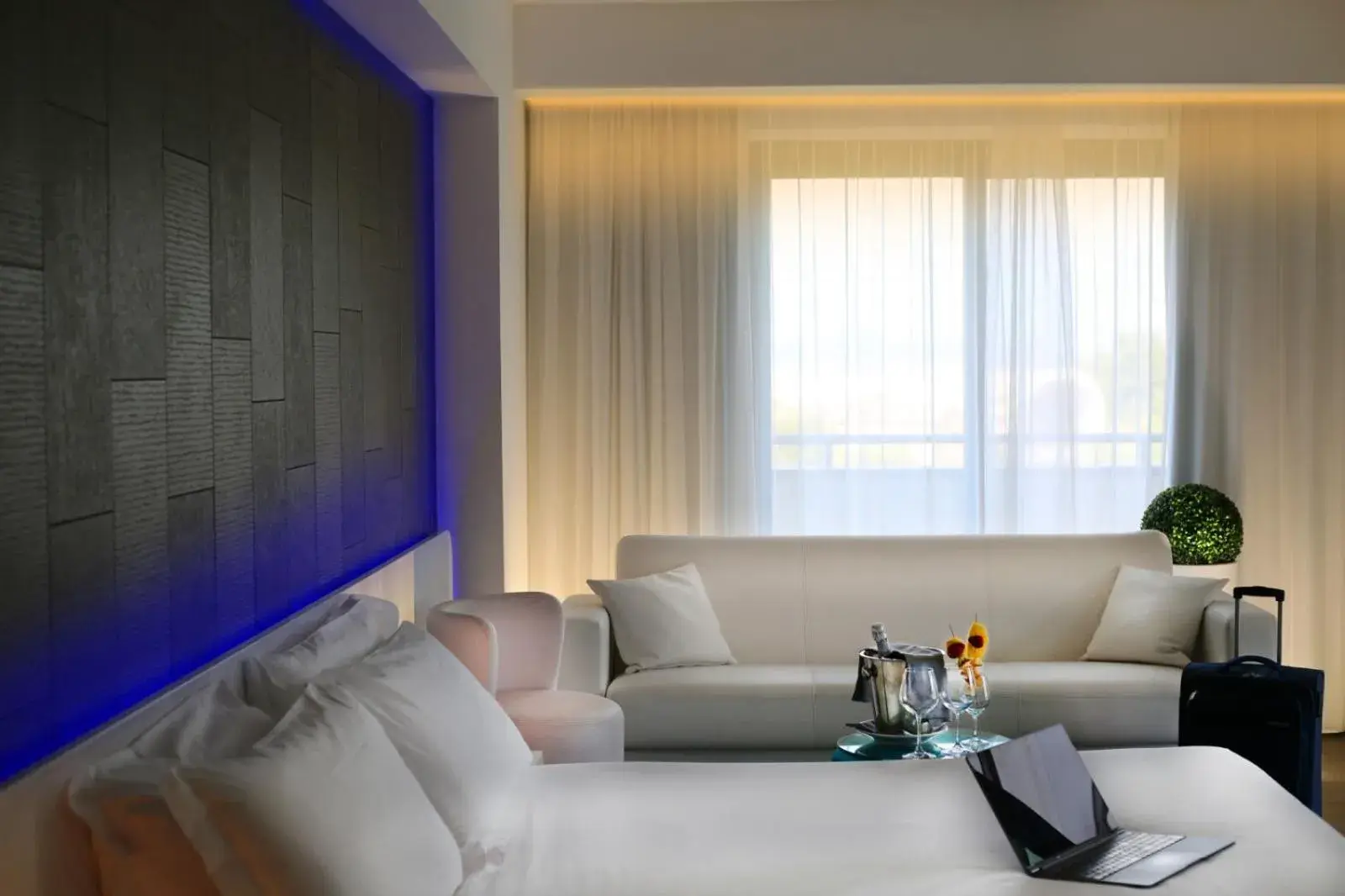 Living room in A Point Porto Ercole Resort & Spa Living room in A Point Porto Ercole Resort & Spa