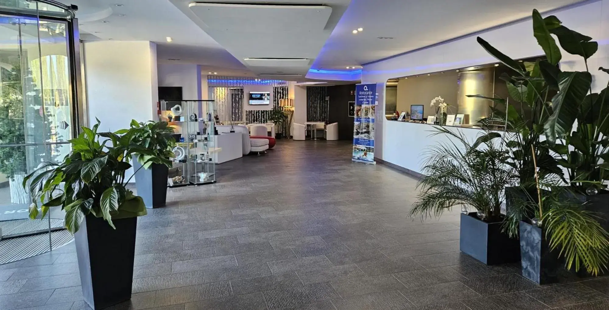 Lobby or reception in A Point Porto Ercole Resort & Spa Lobby or reception in A Point Porto Ercole Resort & Spa