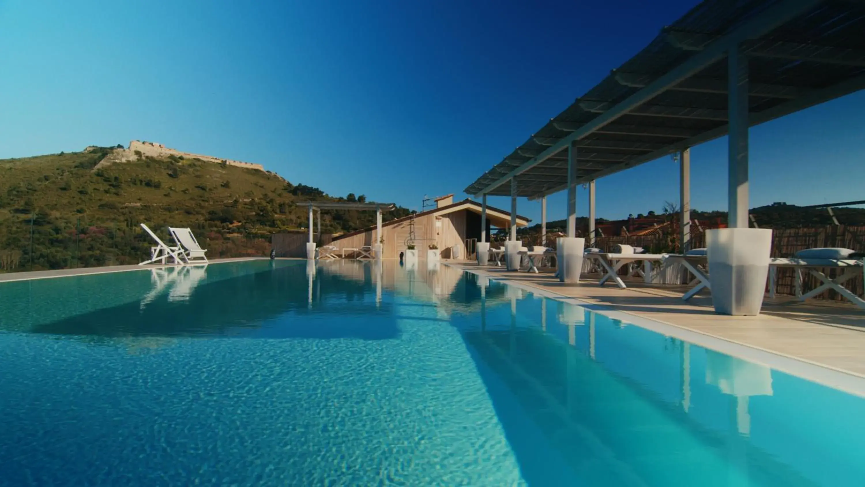 Swimming pool in A Point Porto Ercole Resort & Spa Swimming pool in A Point Porto Ercole Resort & Spa