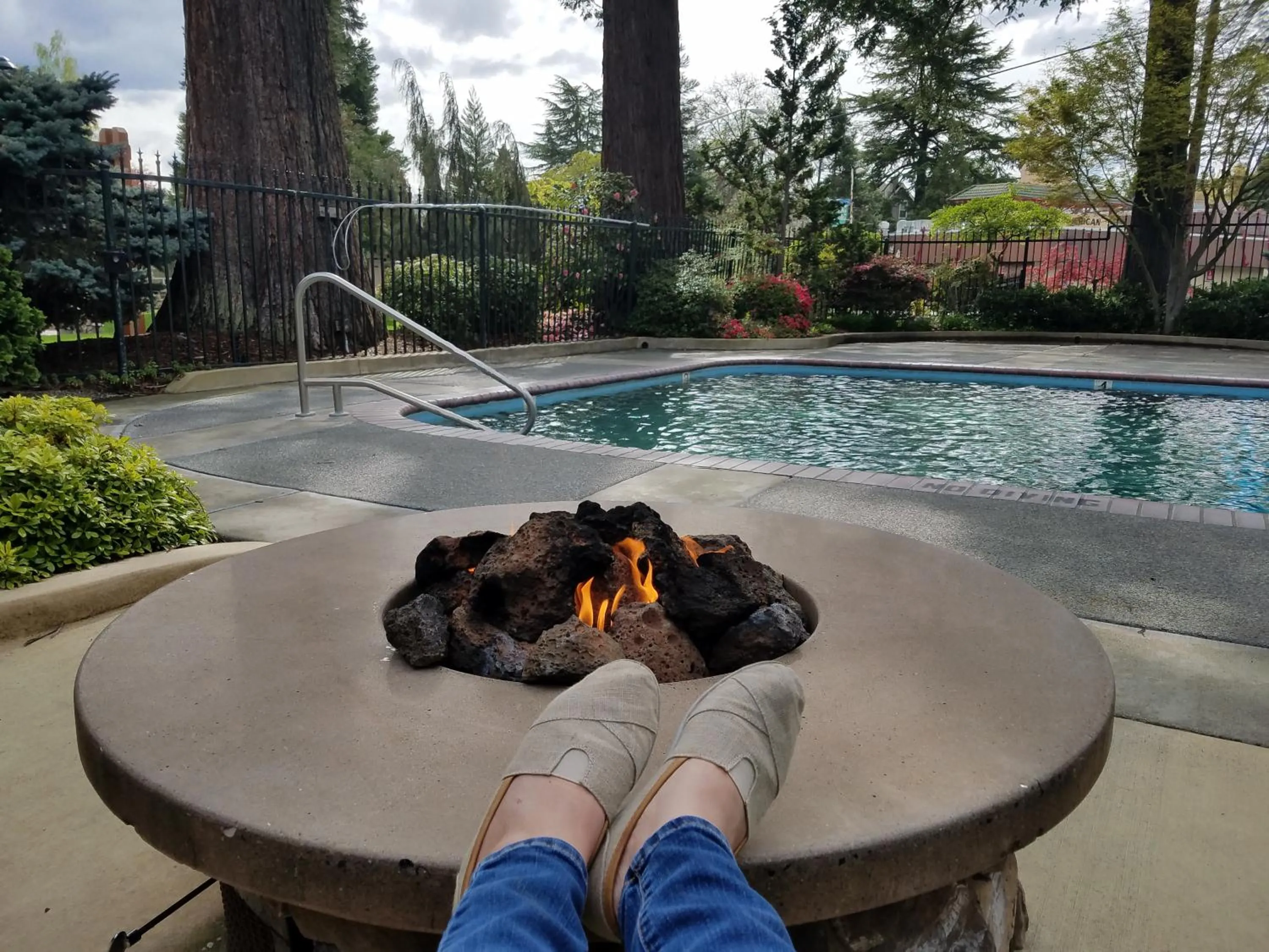Swimming pool in Redwood Hyperion Suites