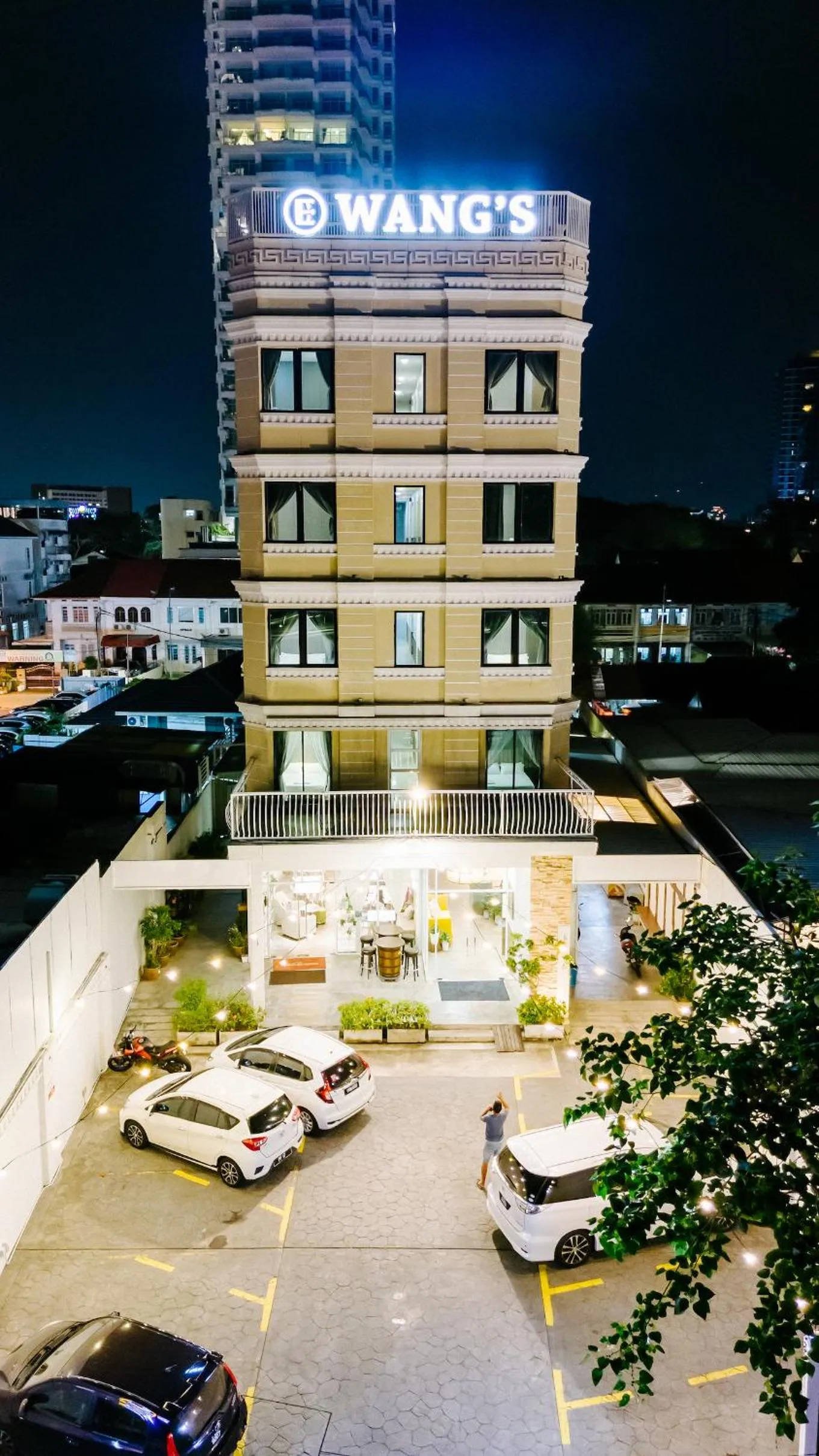 Property building in Wangs Hotel Gurney Drive