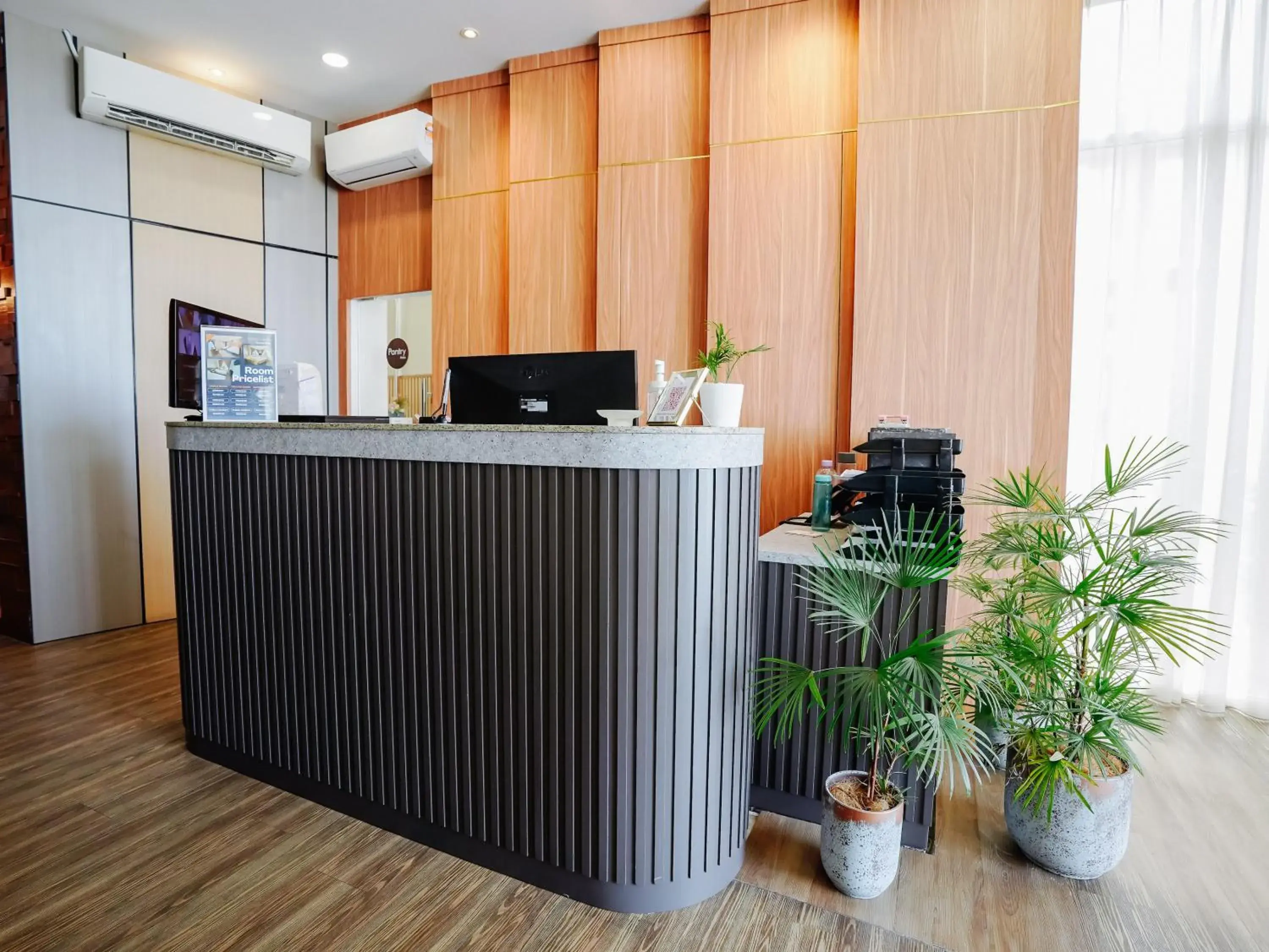 Lobby or reception in Wangs Hotel Gurney Drive Lobby or reception in Wangs Hotel Gurney Drive