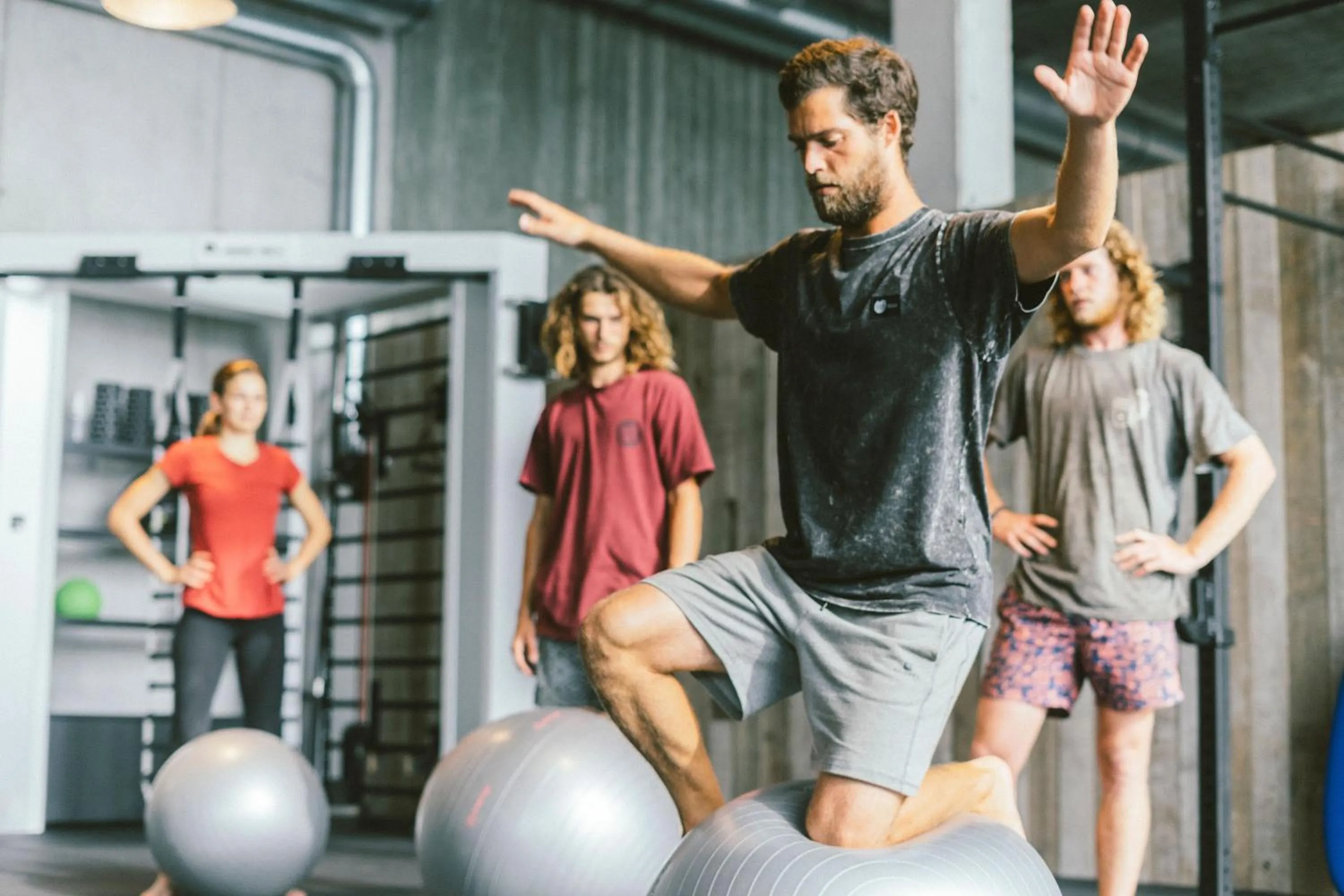 Fitness centre/facilities in Noah Surf House Portugal