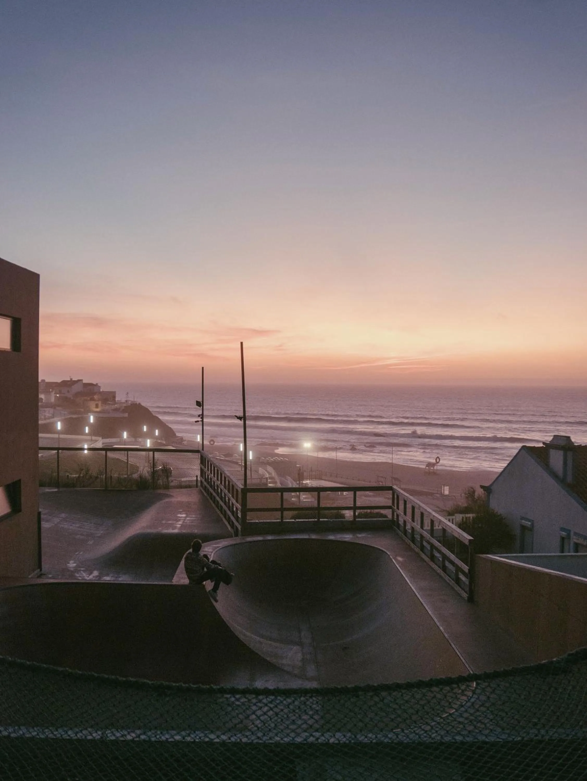 Property building in Noah Surf House Portugal