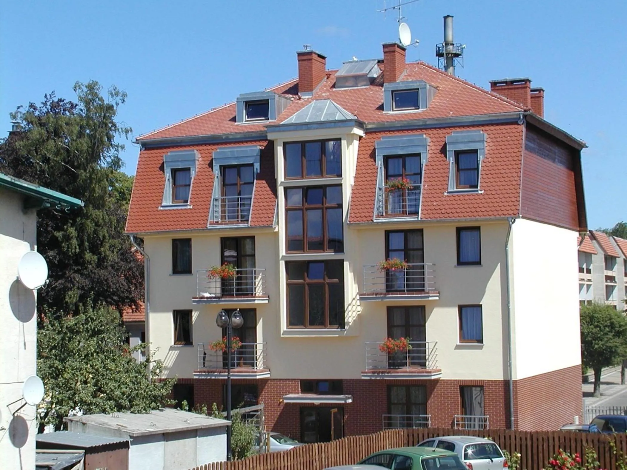 Property building in Hotel Aleksander