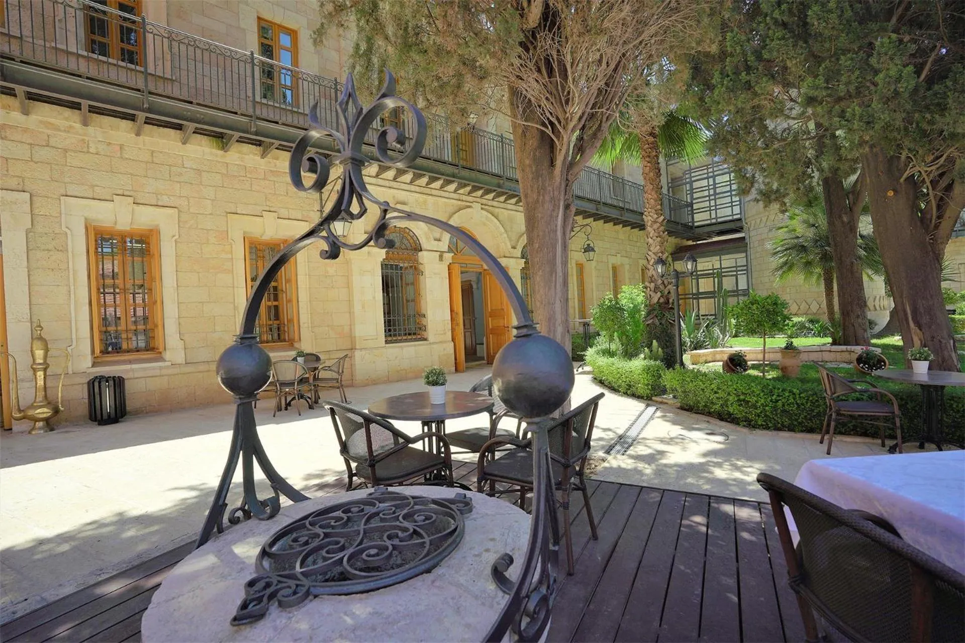 Patio in Sergei Palace Hotel