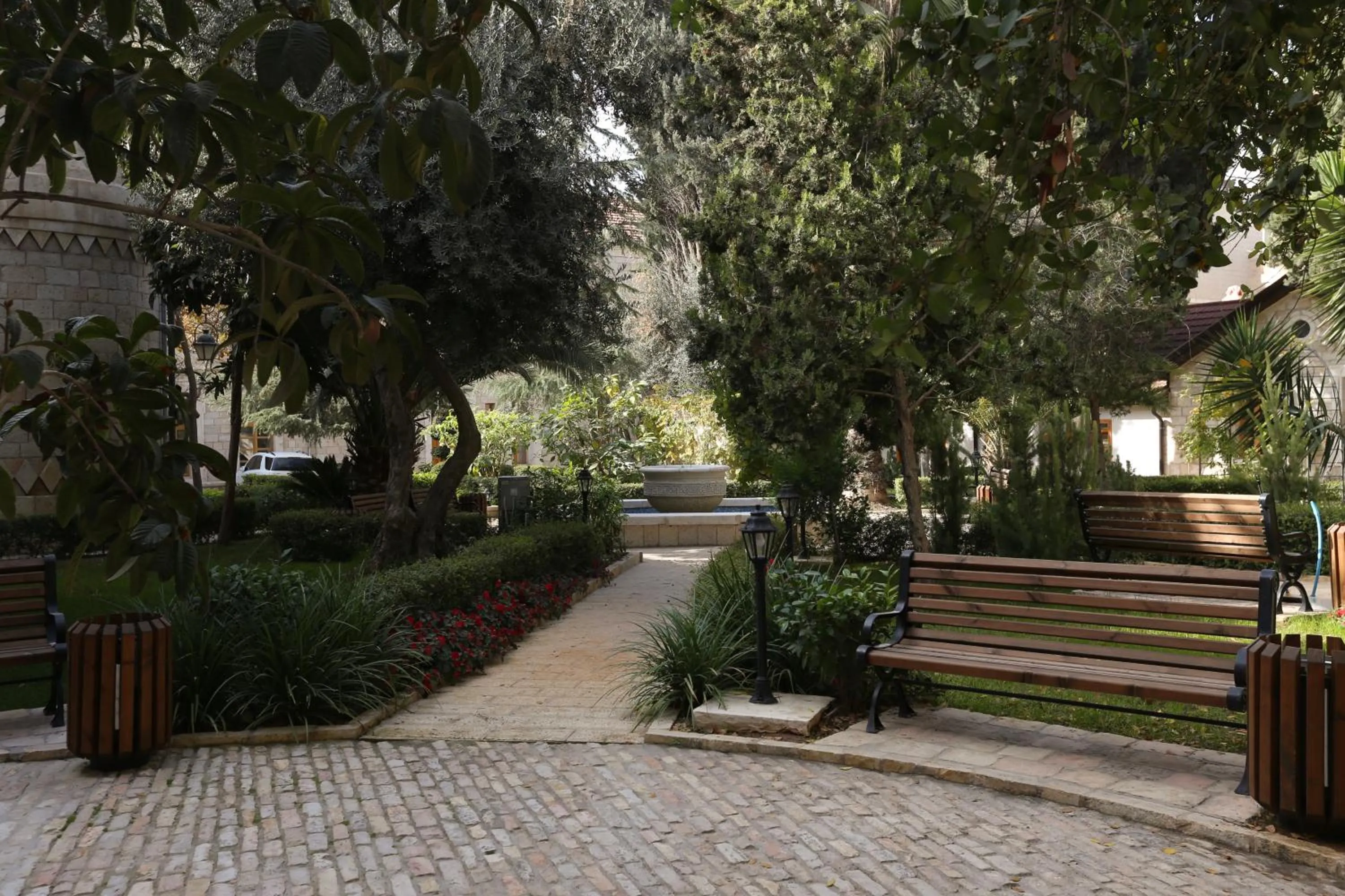 Garden view in Sergei Palace Hotel