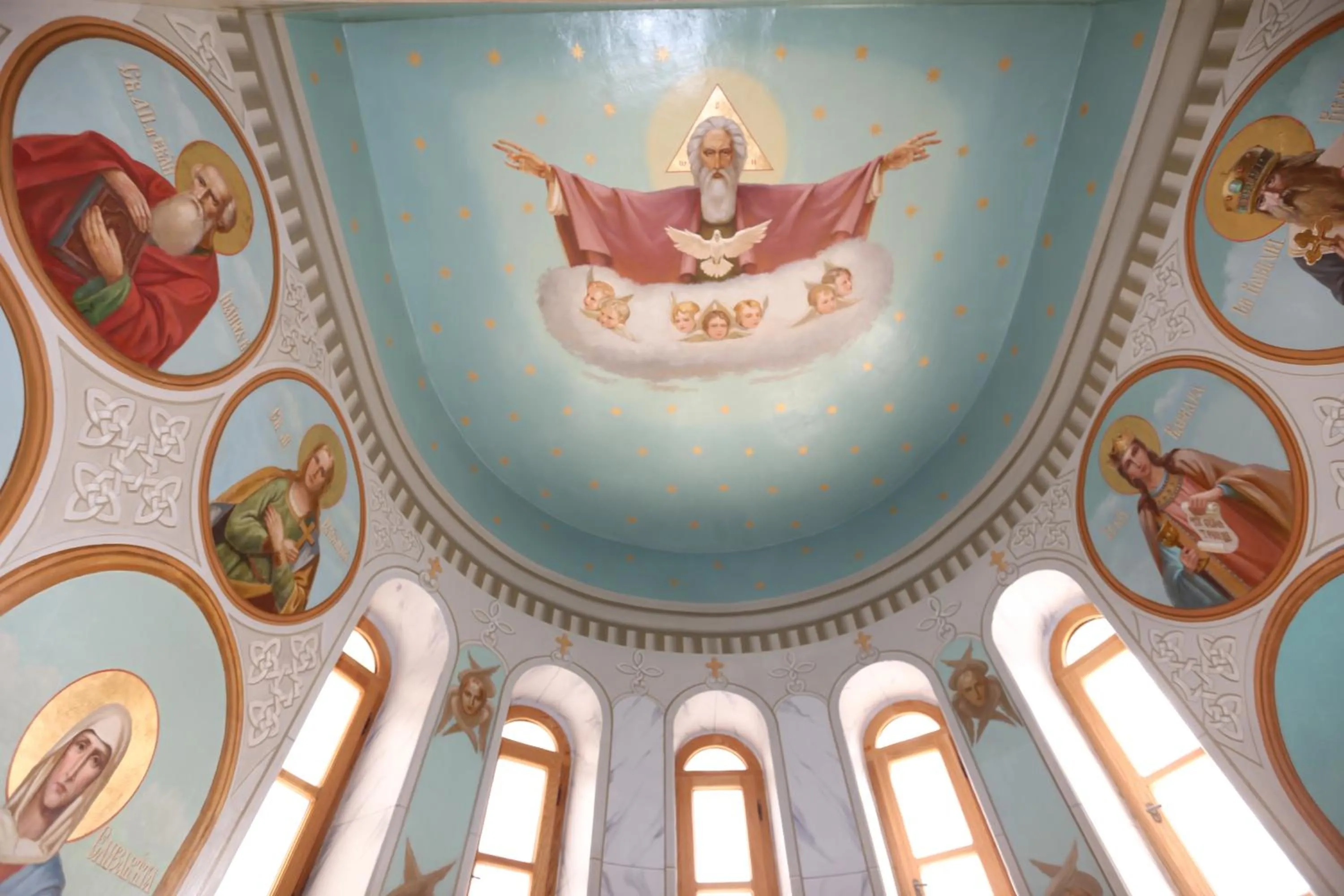 Decorative detail in Sergei Palace Hotel