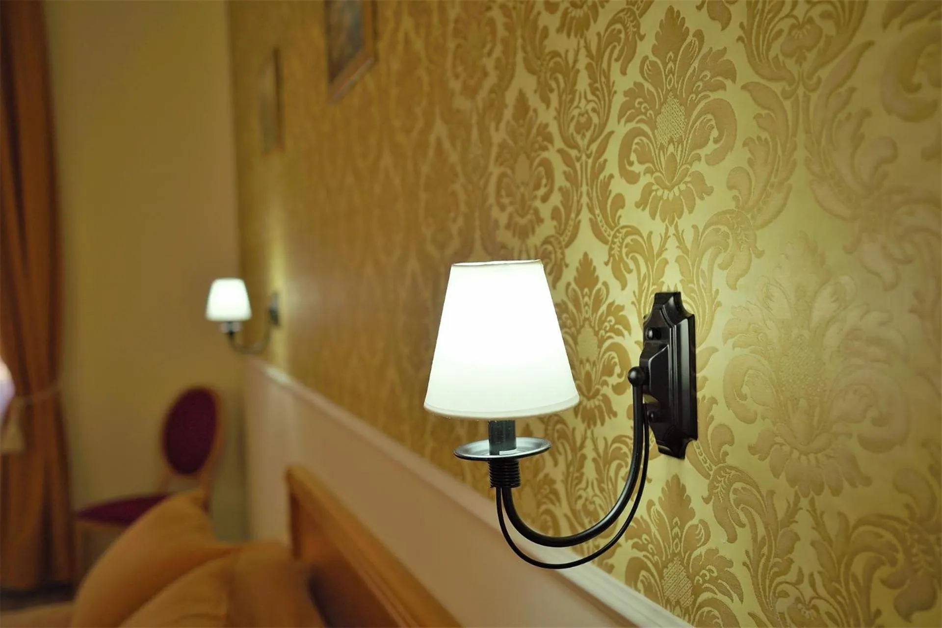 Decorative detail in Sergei Palace Hotel