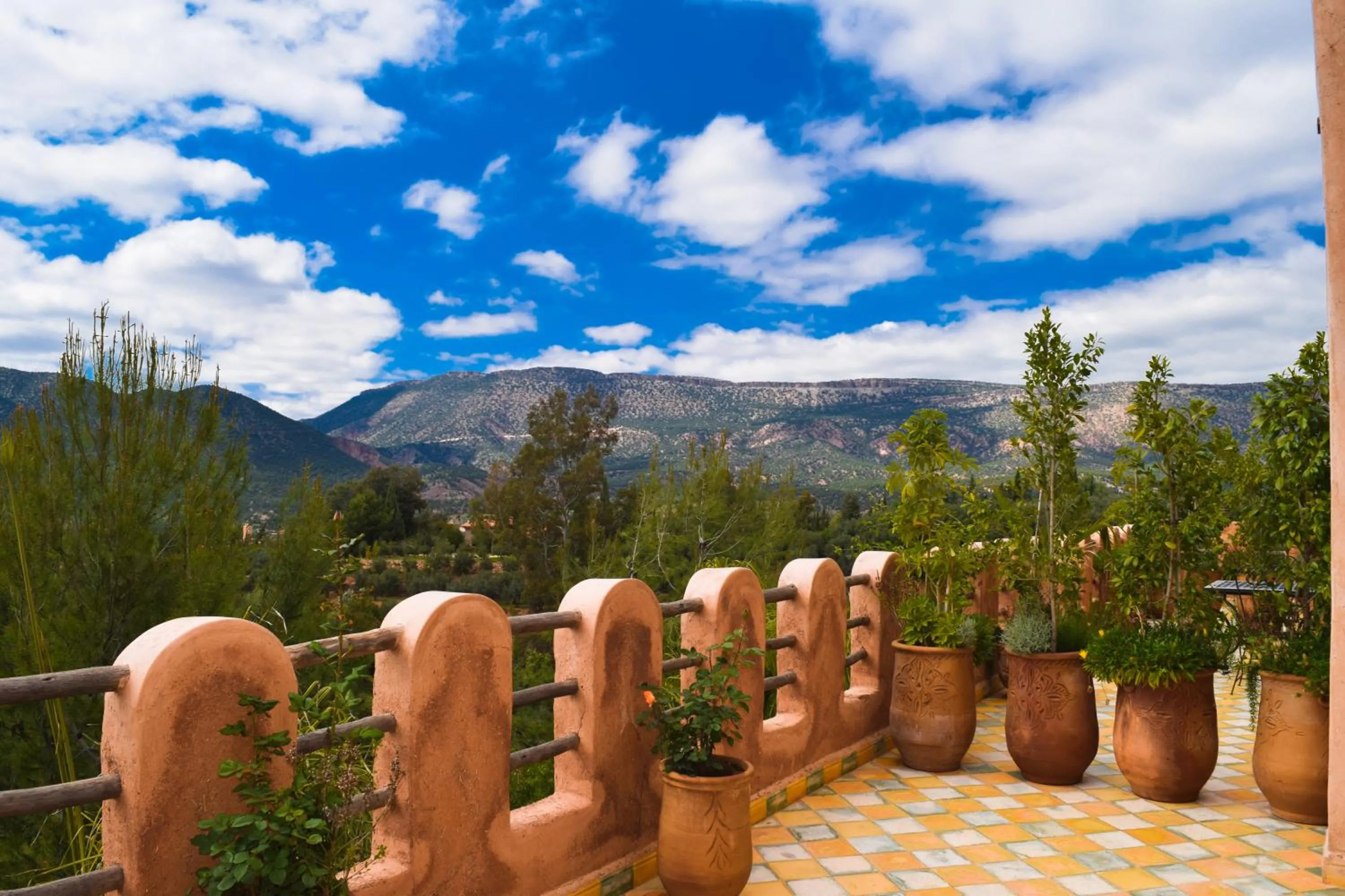 View (from property/room) in Tizi N'Ouirgane