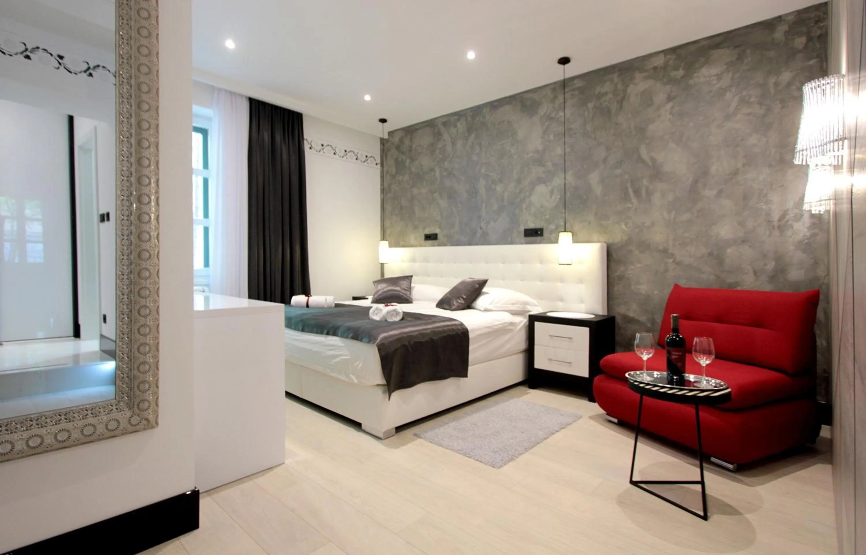 Bedroom, Bed in Well Of Life Luxury Rooms