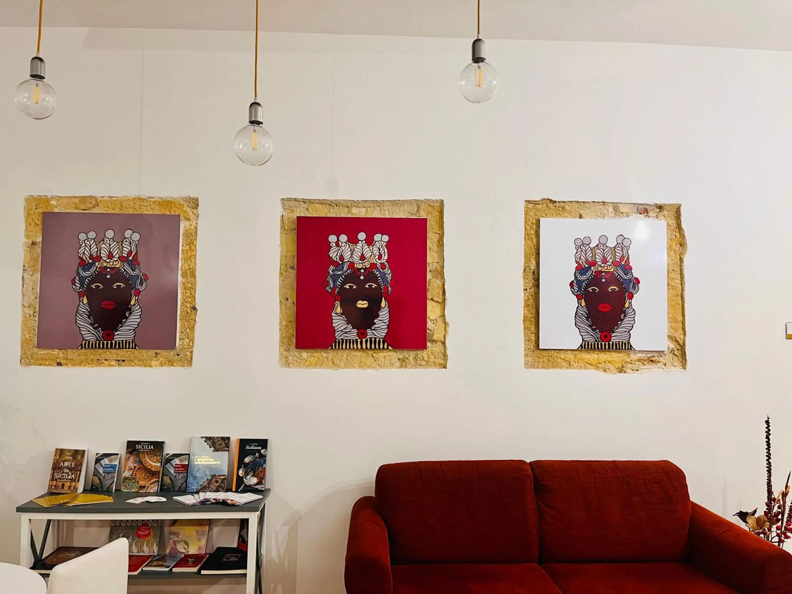 Living room in Palazzo delle Logge