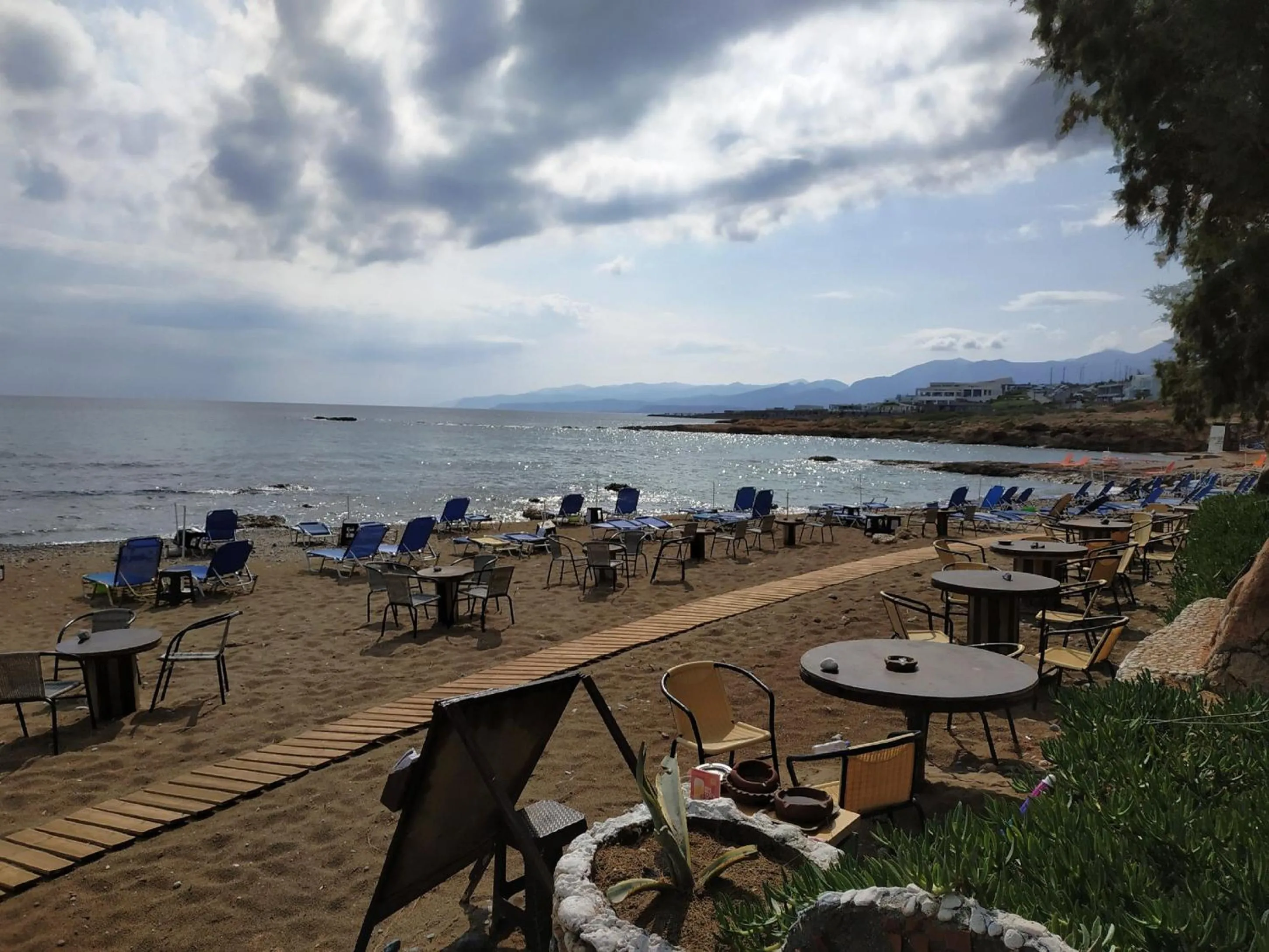 Beach in Iliostasi Beach Apartments