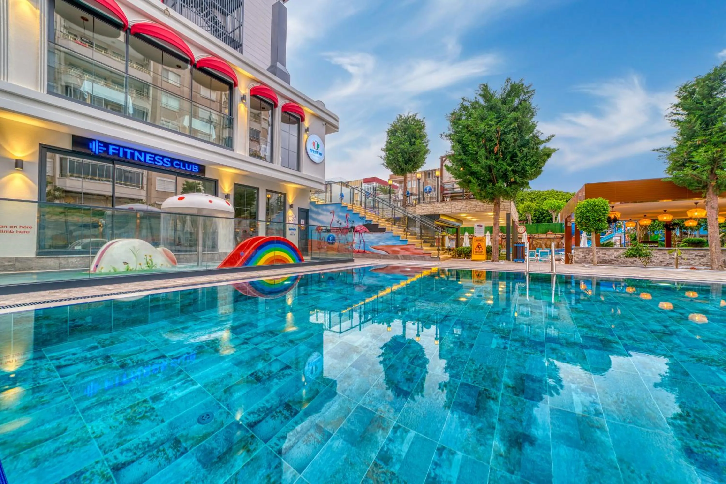 Pool view in Club Big Blue Suit Hotel - All Inclusive Plus