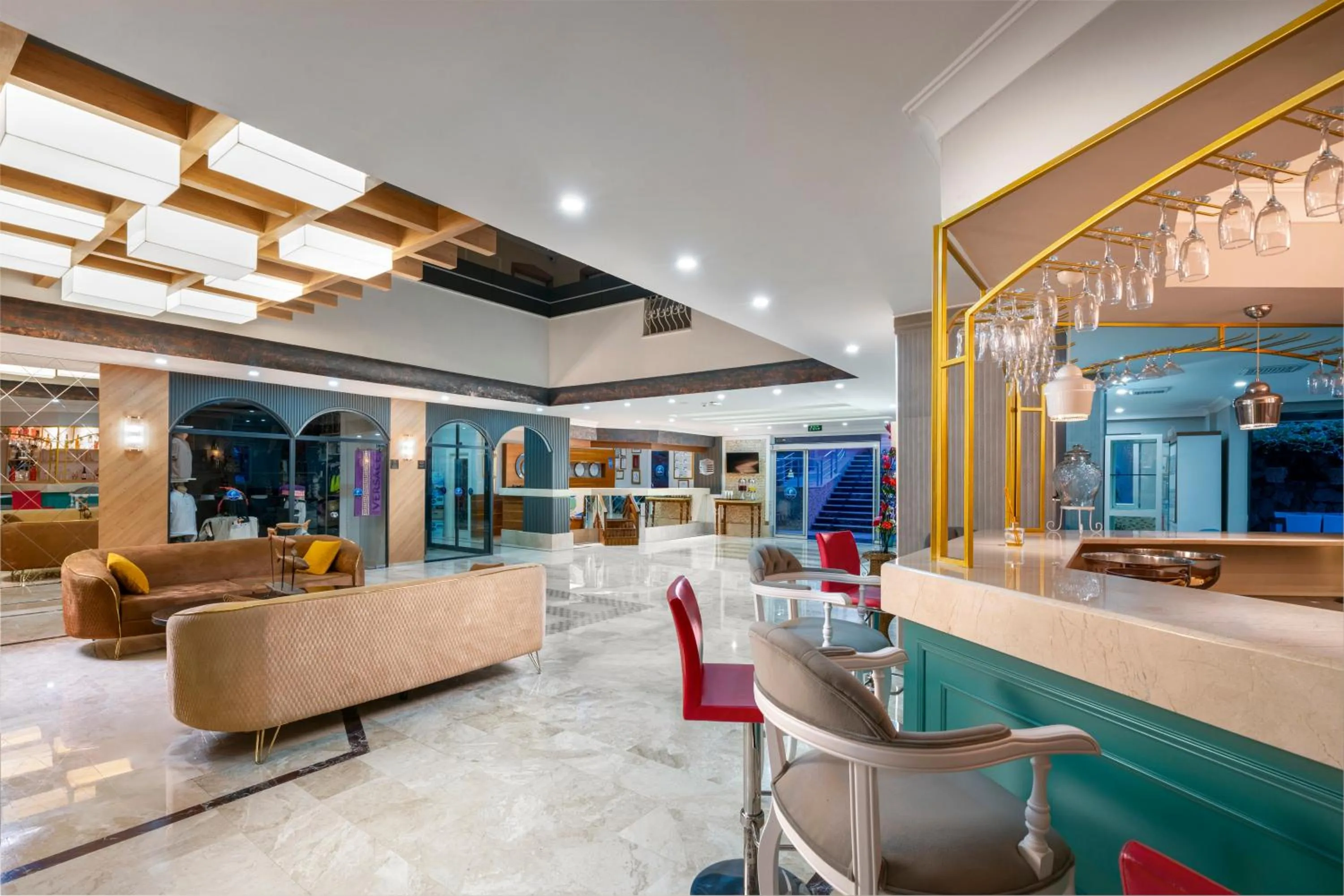 Lobby or reception in Club Big Blue Suit Hotel - All Inclusive Plus