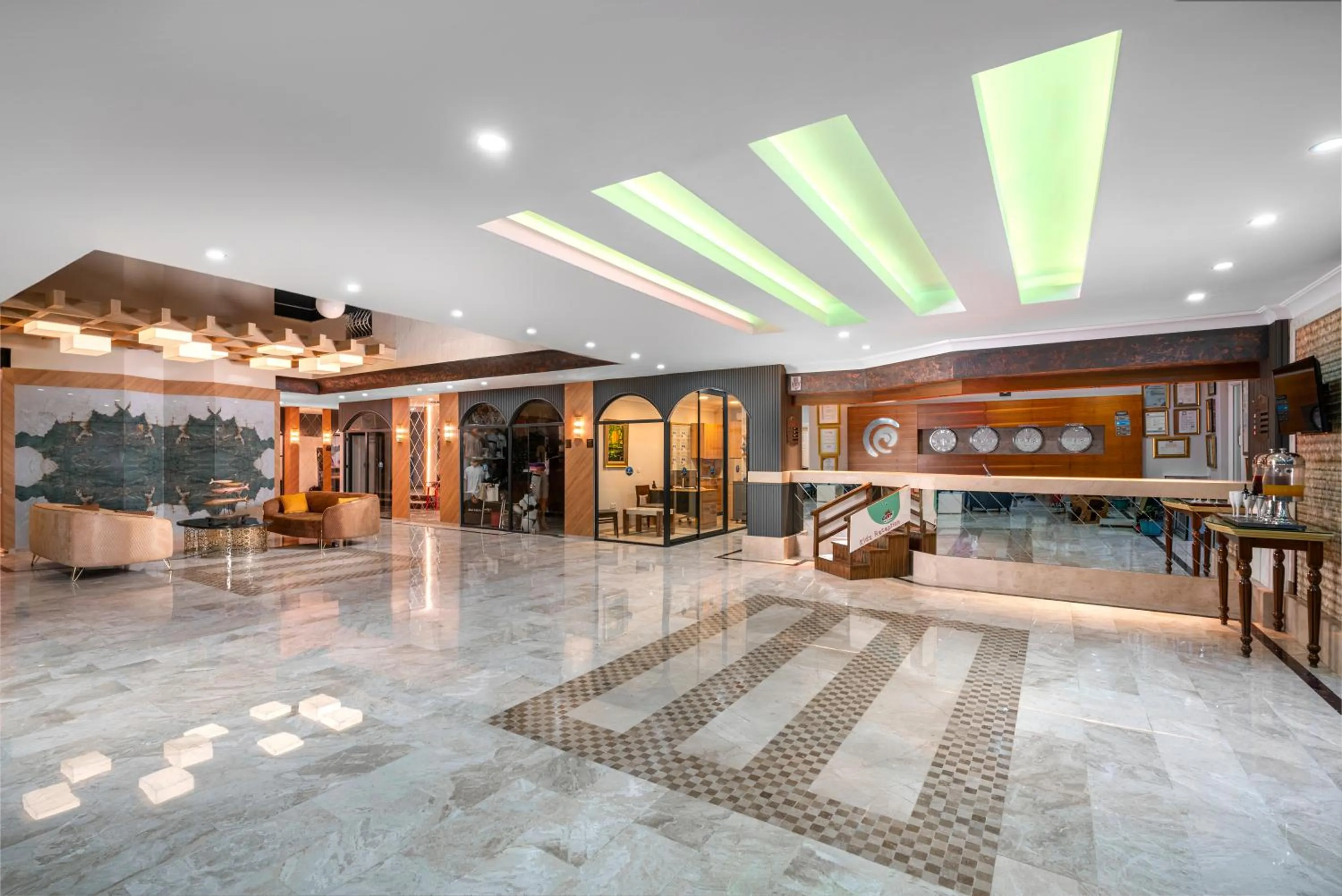 Lobby or reception in Club Big Blue Suit Hotel - All Inclusive Plus