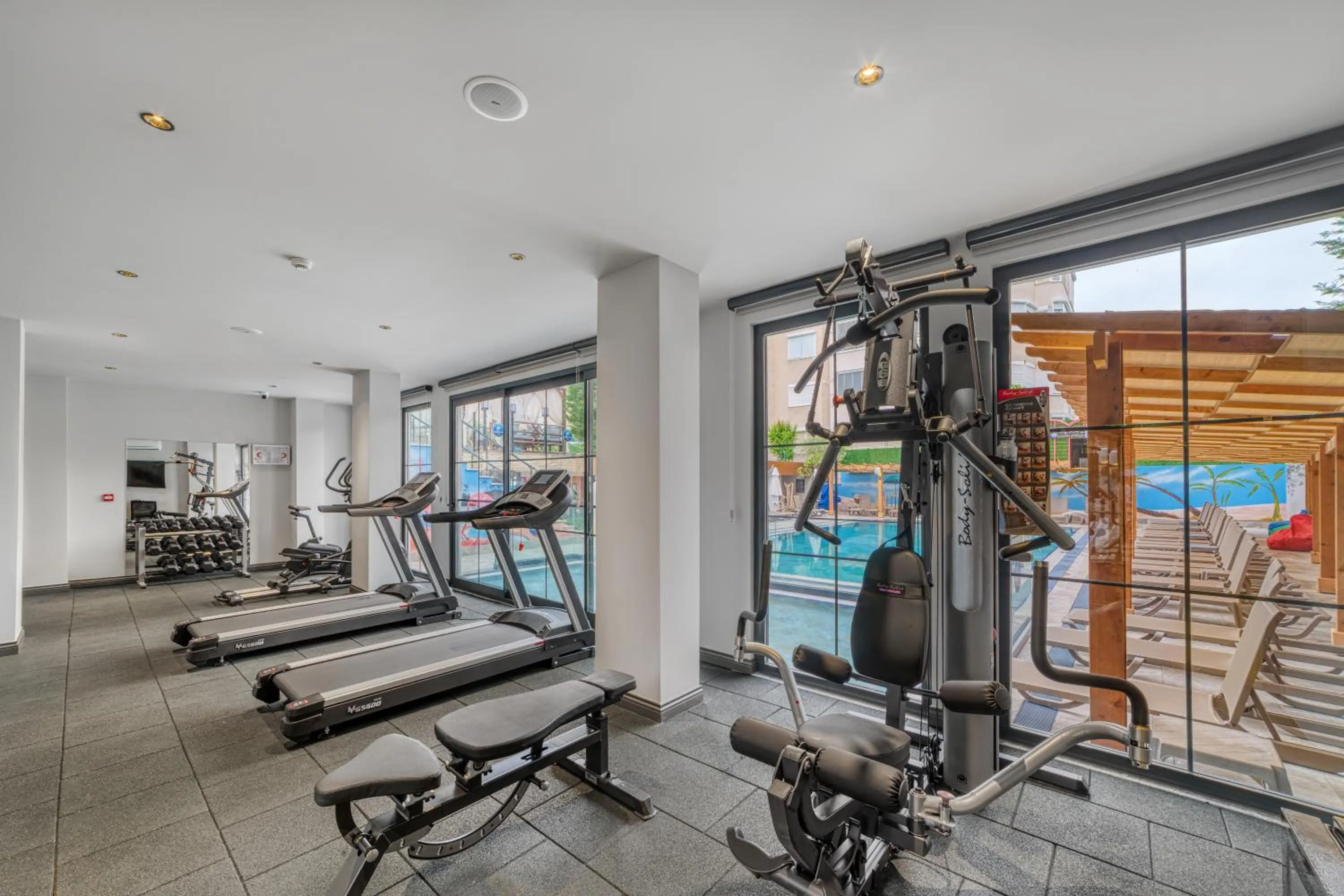 Fitness centre/facilities in Club Big Blue Suit Hotel - All Inclusive Plus