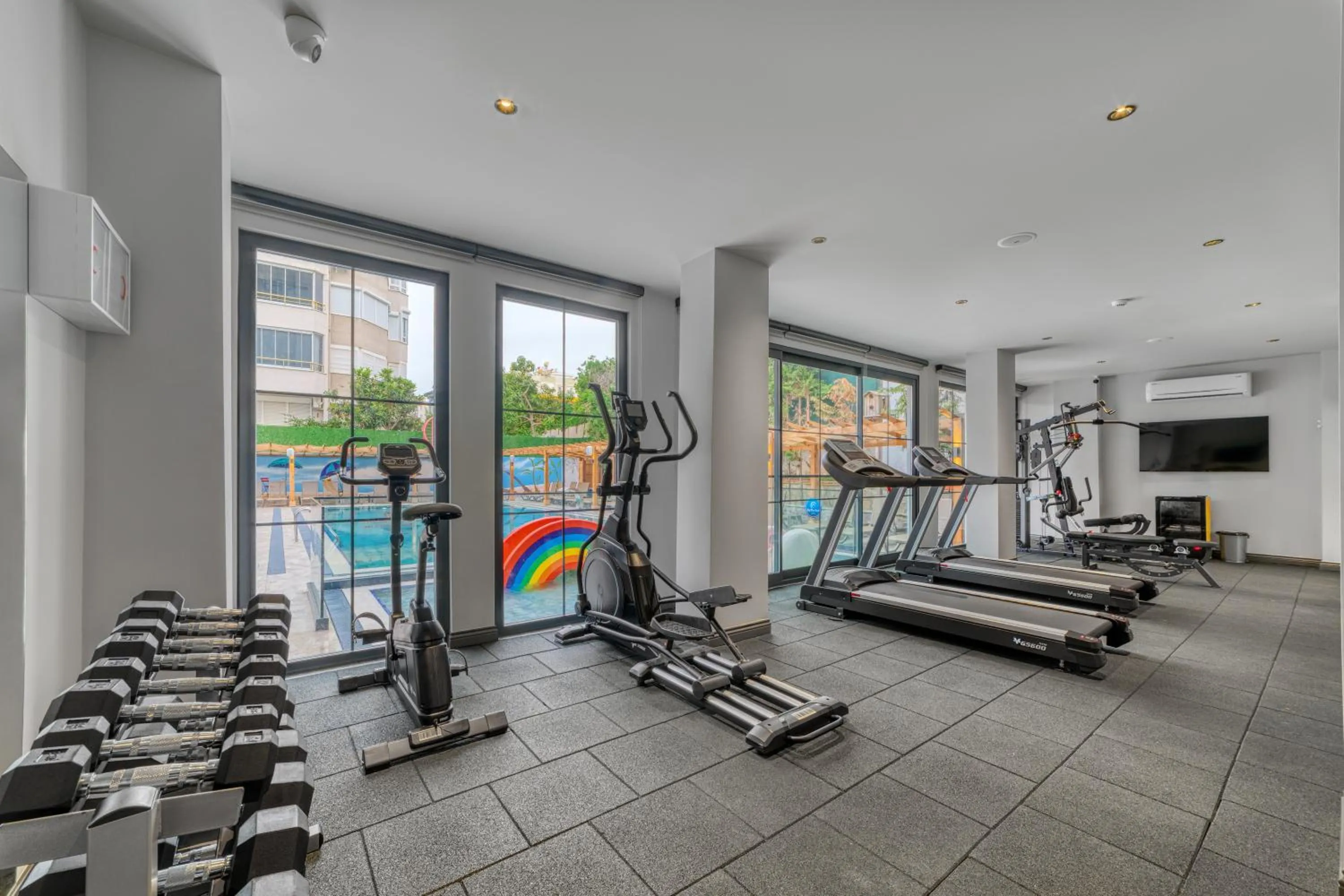 Fitness centre/facilities in Club Big Blue Suit Hotel - All Inclusive Plus
