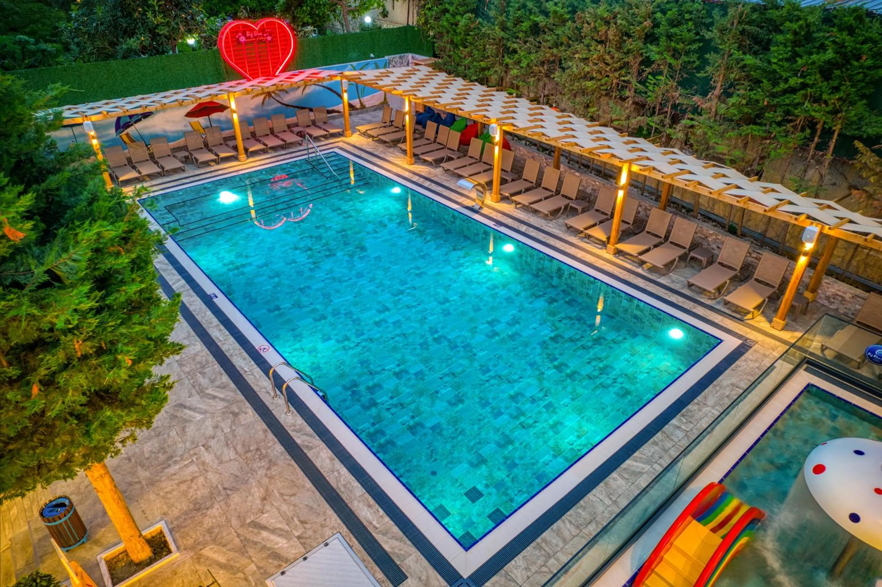 Pool view in Club Big Blue Suit Hotel - All Inclusive Plus