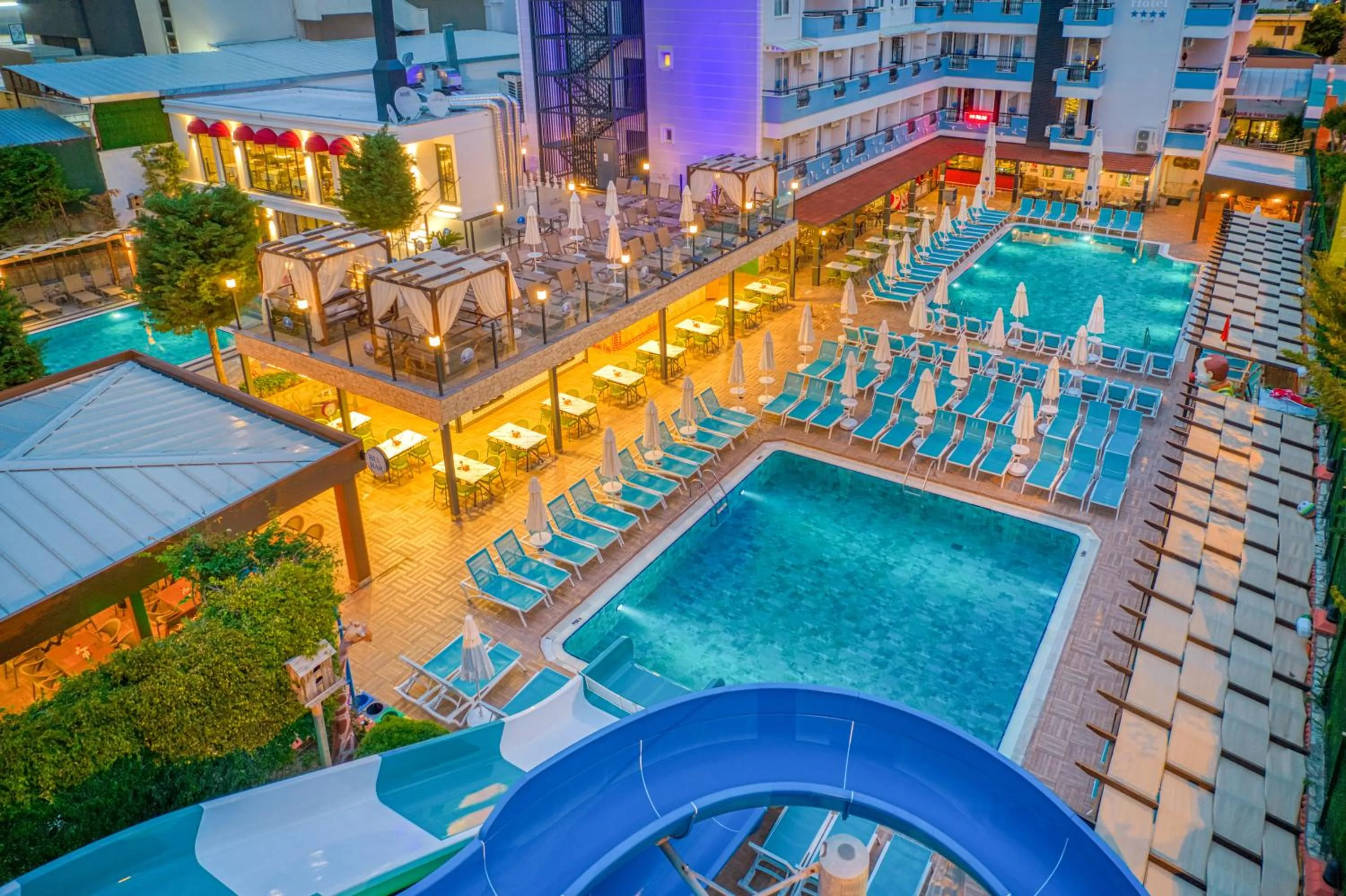 Pool view in Club Big Blue Suit Hotel - All Inclusive Plus