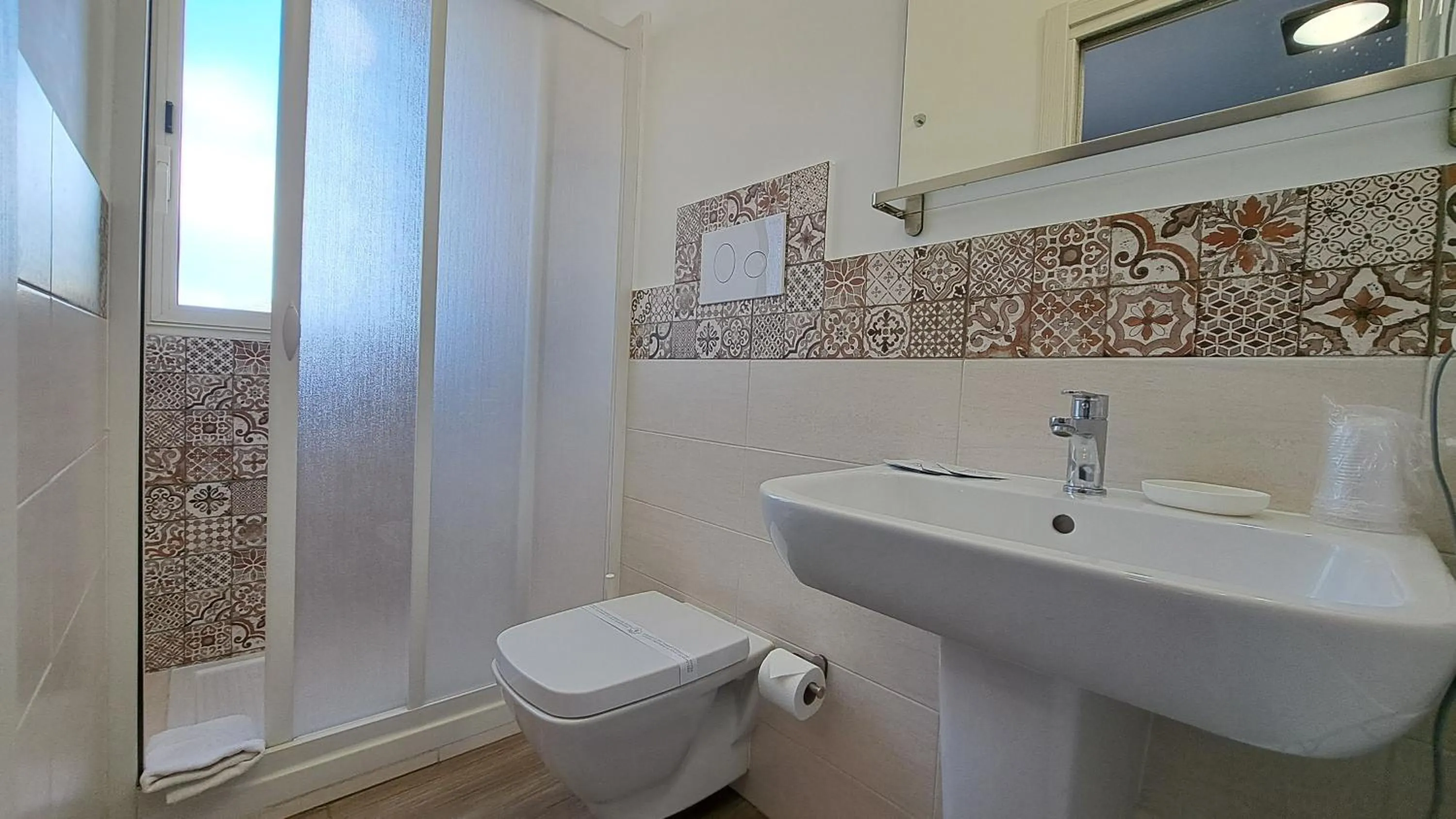 Bathroom in Le Due Sicilie B&B