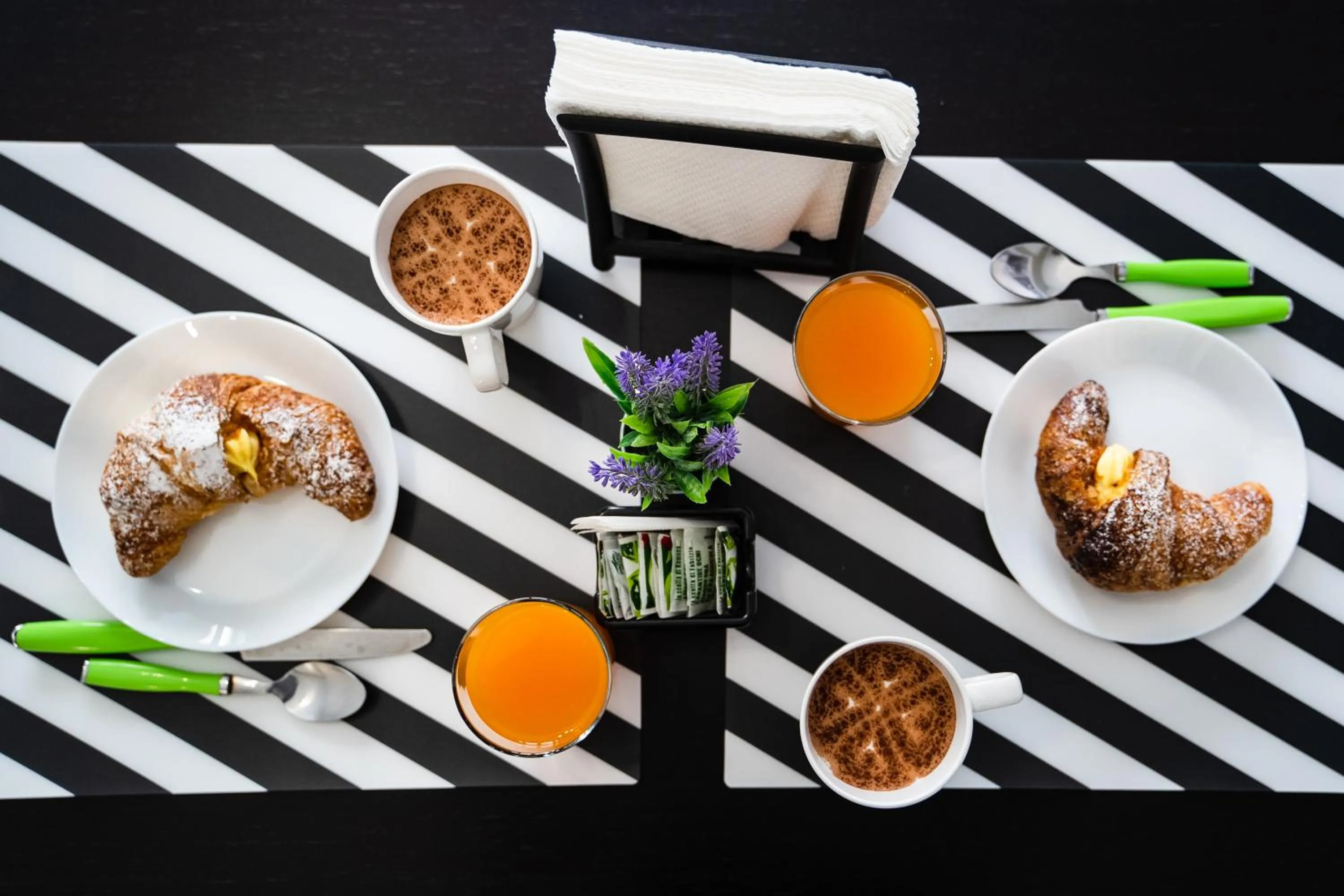 Food and drinks in Le Due Sicilie B&B