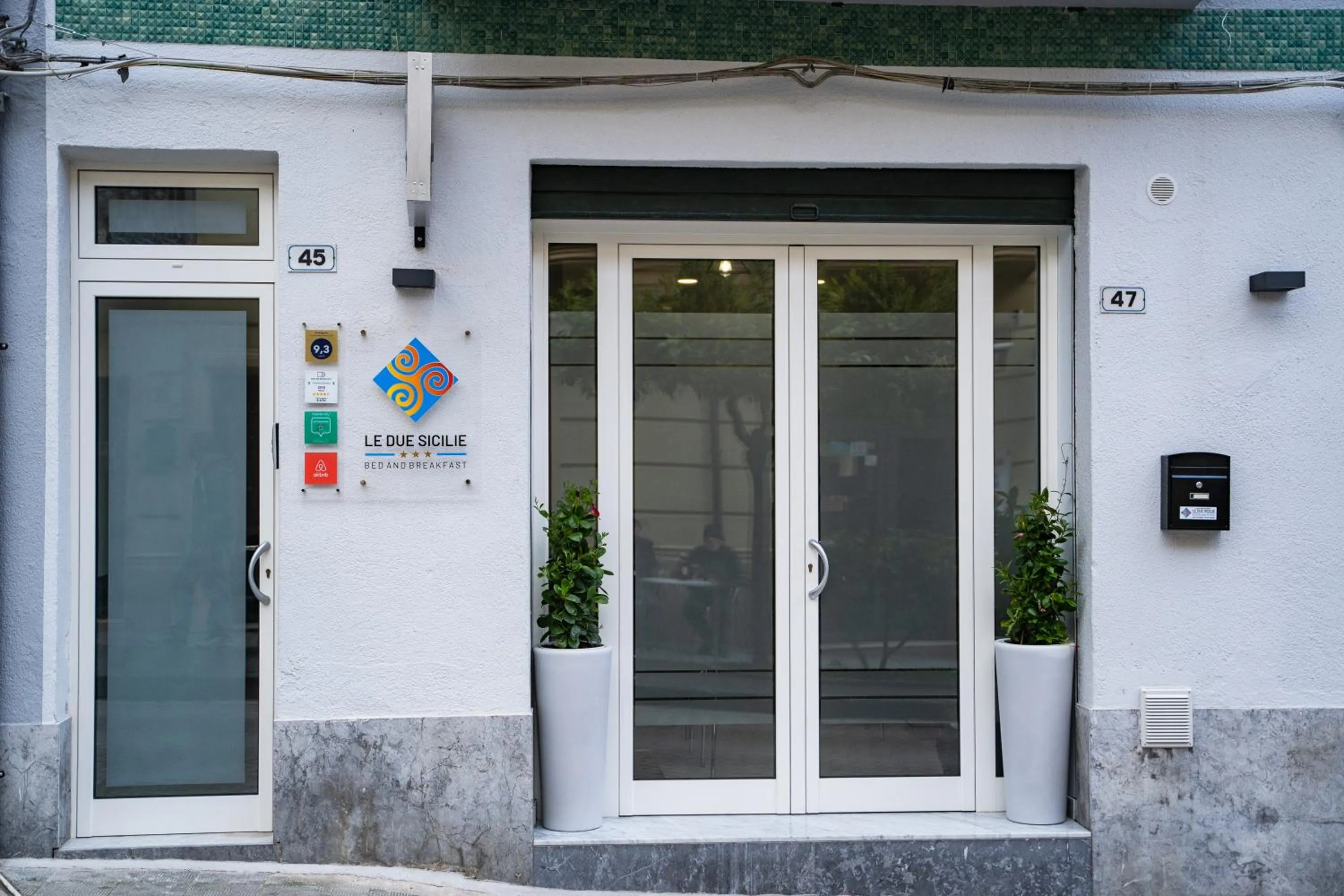Facade/entrance in Le Due Sicilie B&B