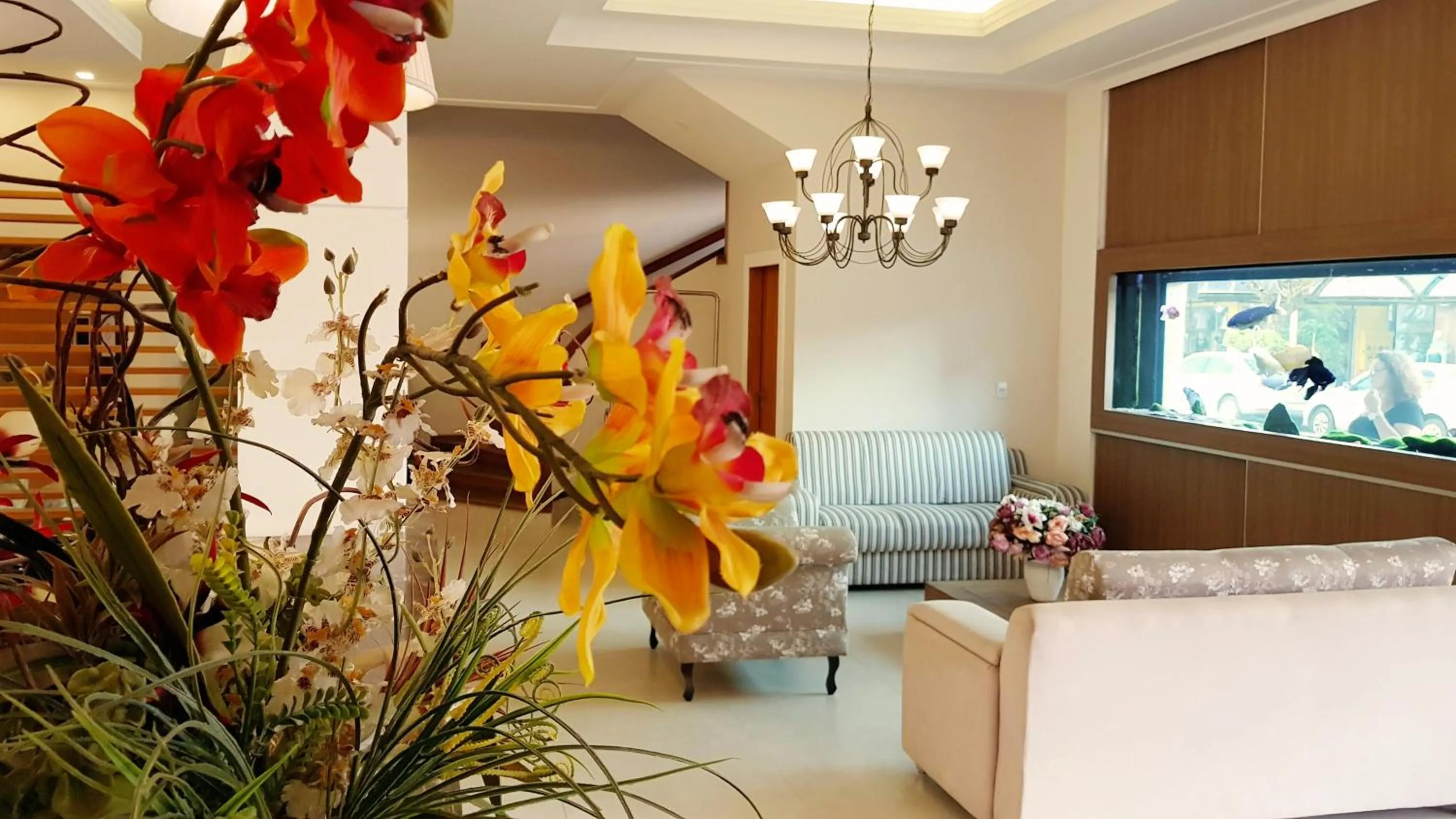 Lobby or reception in Hotel Beira Parque