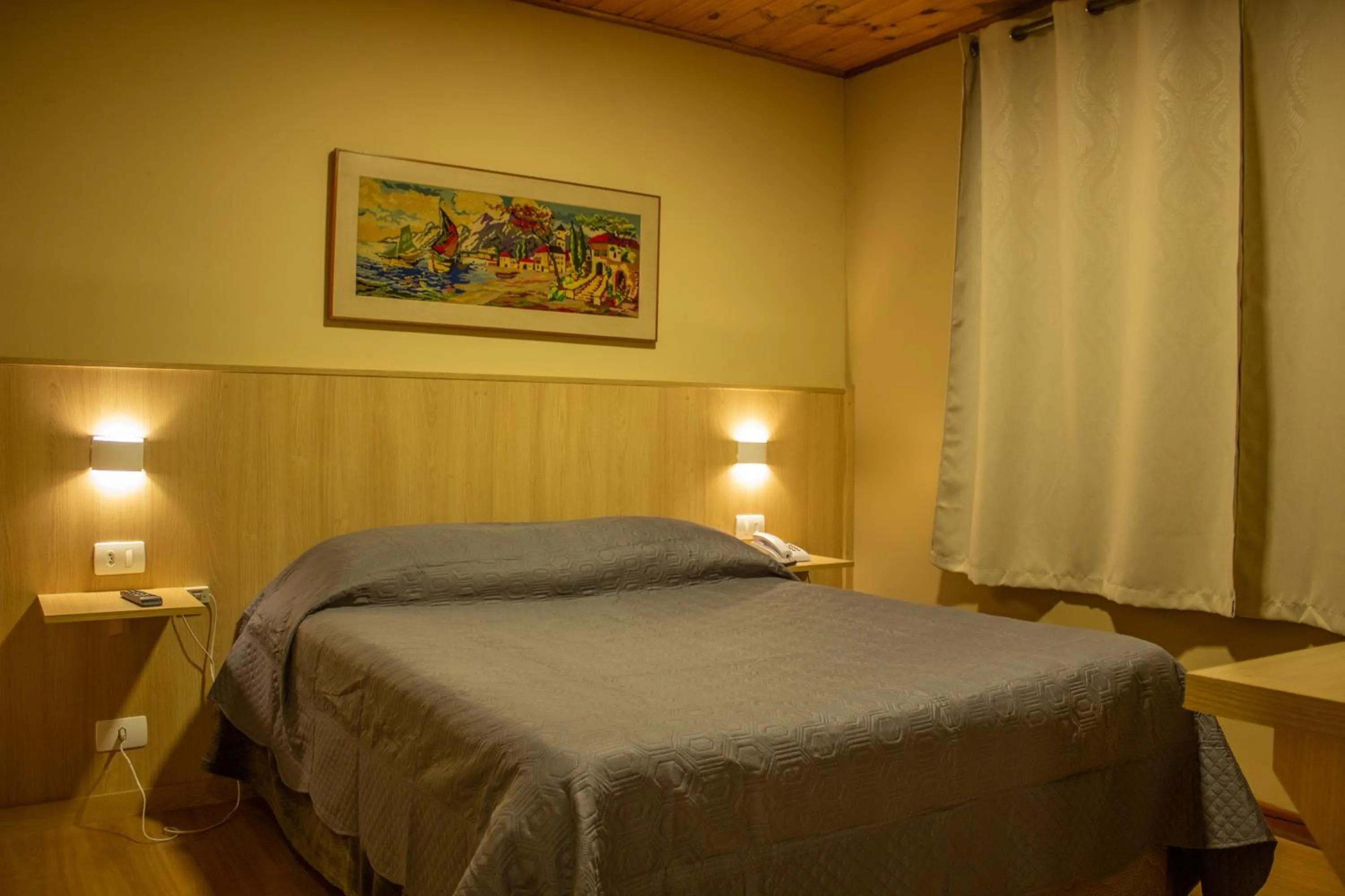 Bed in Pousada Vale Verde