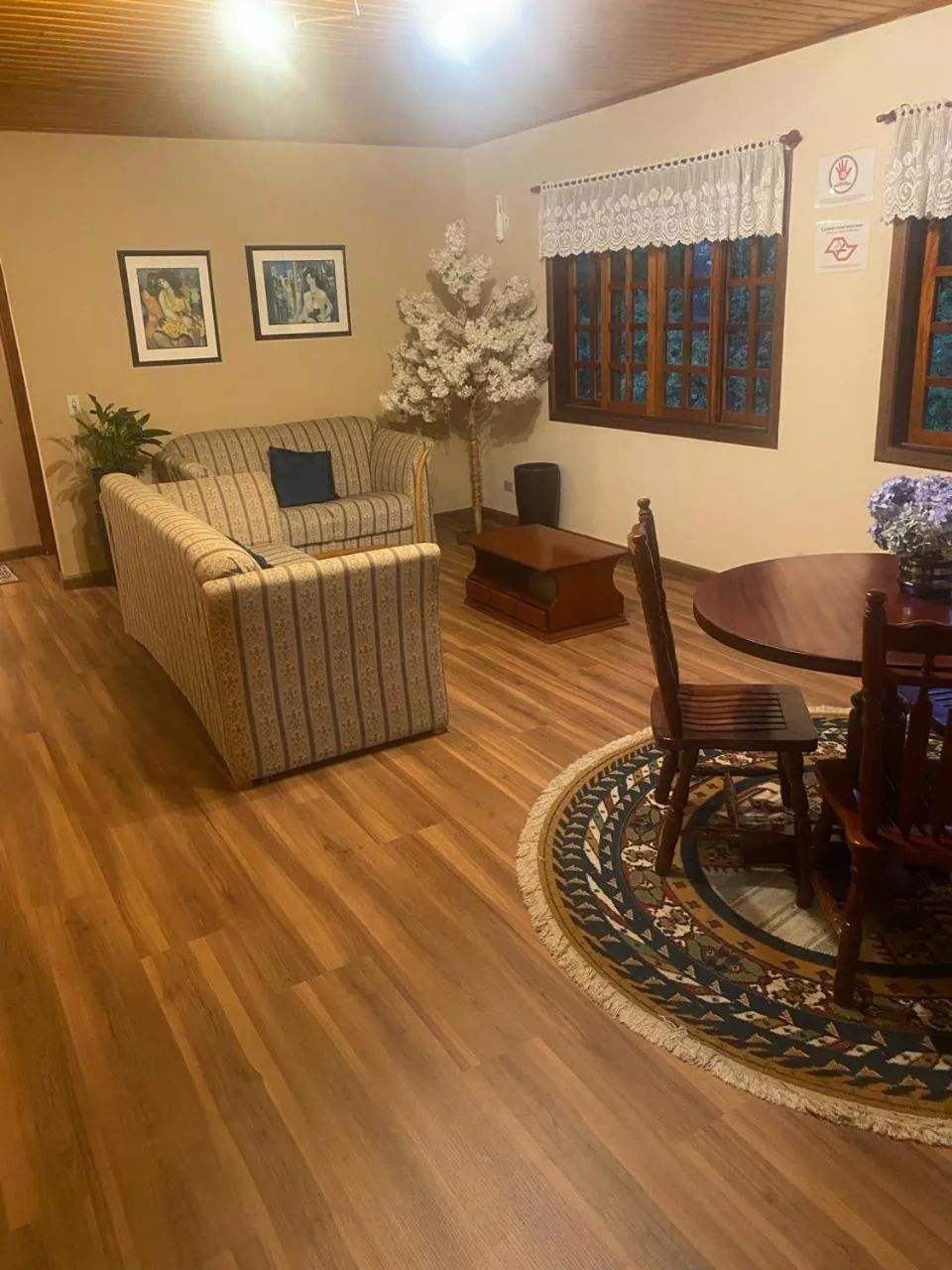 Living room in Pousada Vale Verde