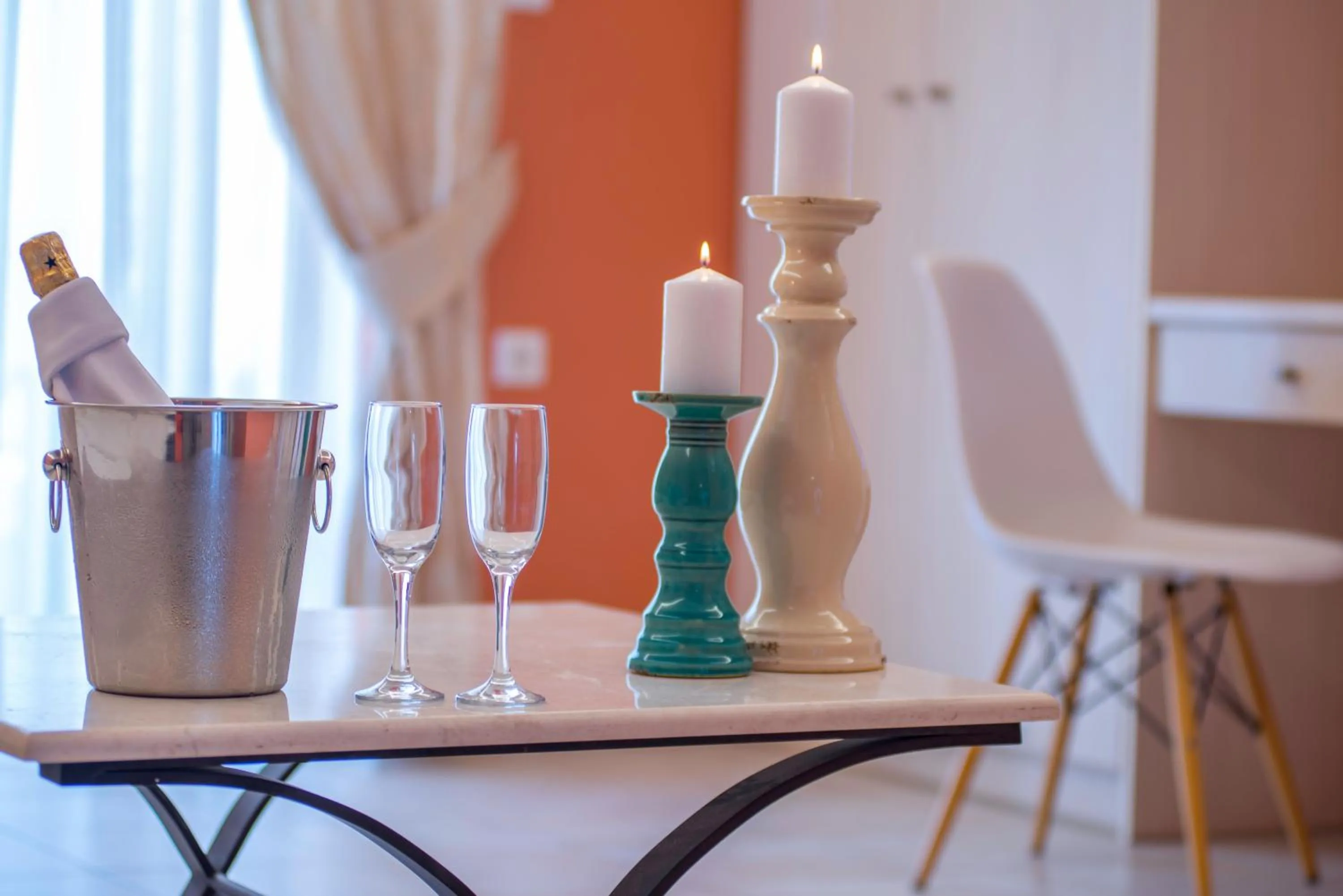 Decorative detail in Oasis Beach Hotel