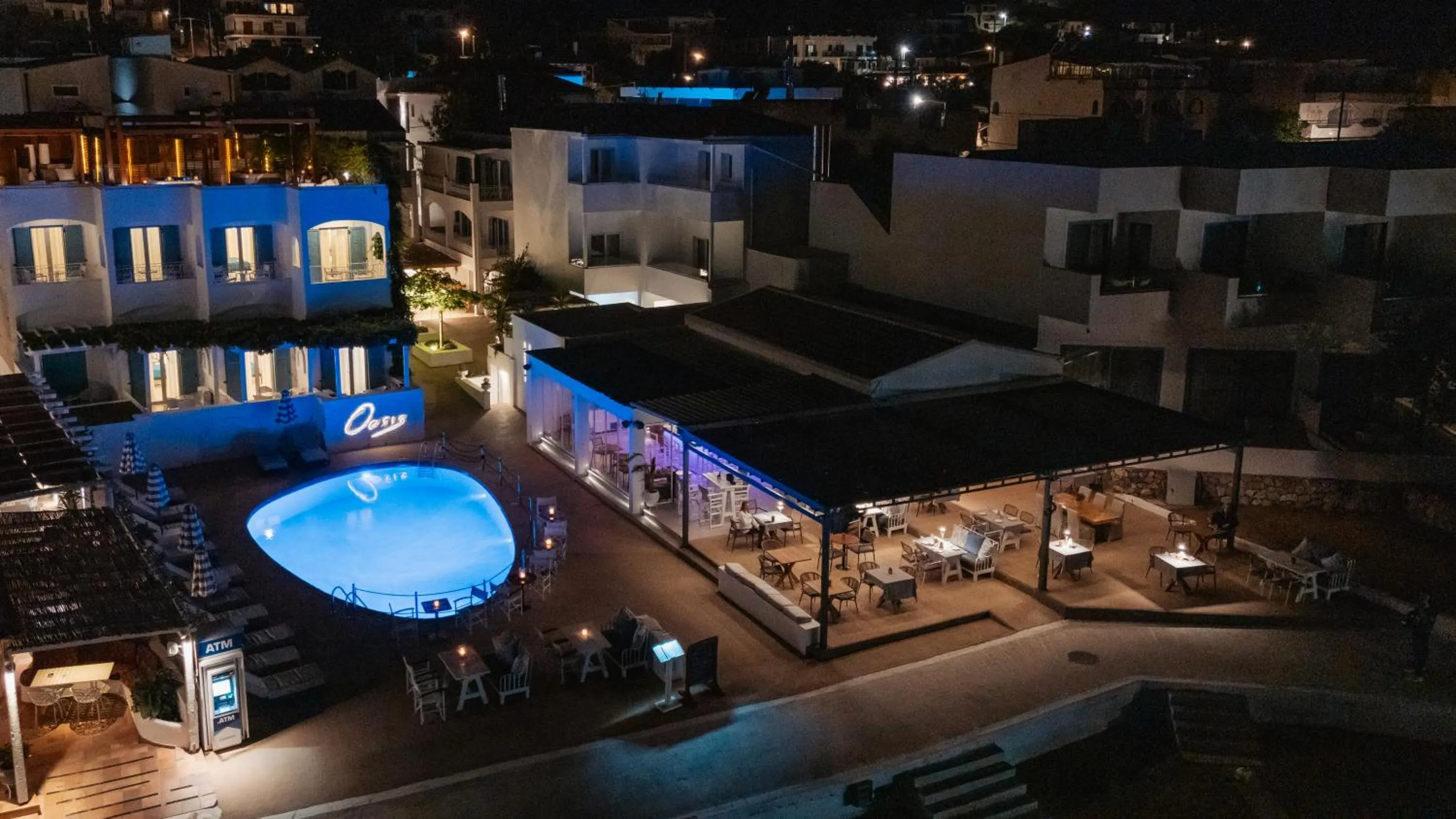 Property building in Oasis Beach Hotel