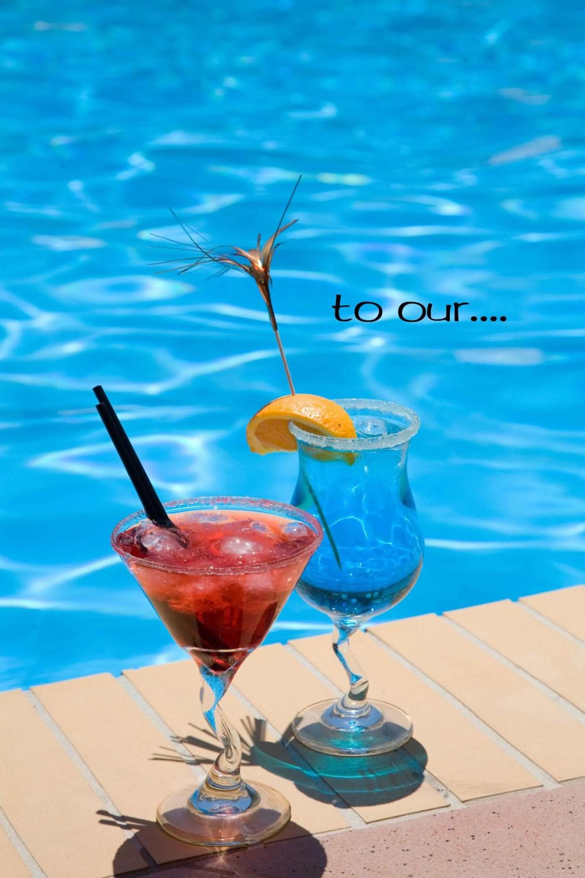 Pool view in Oasis Beach Hotel