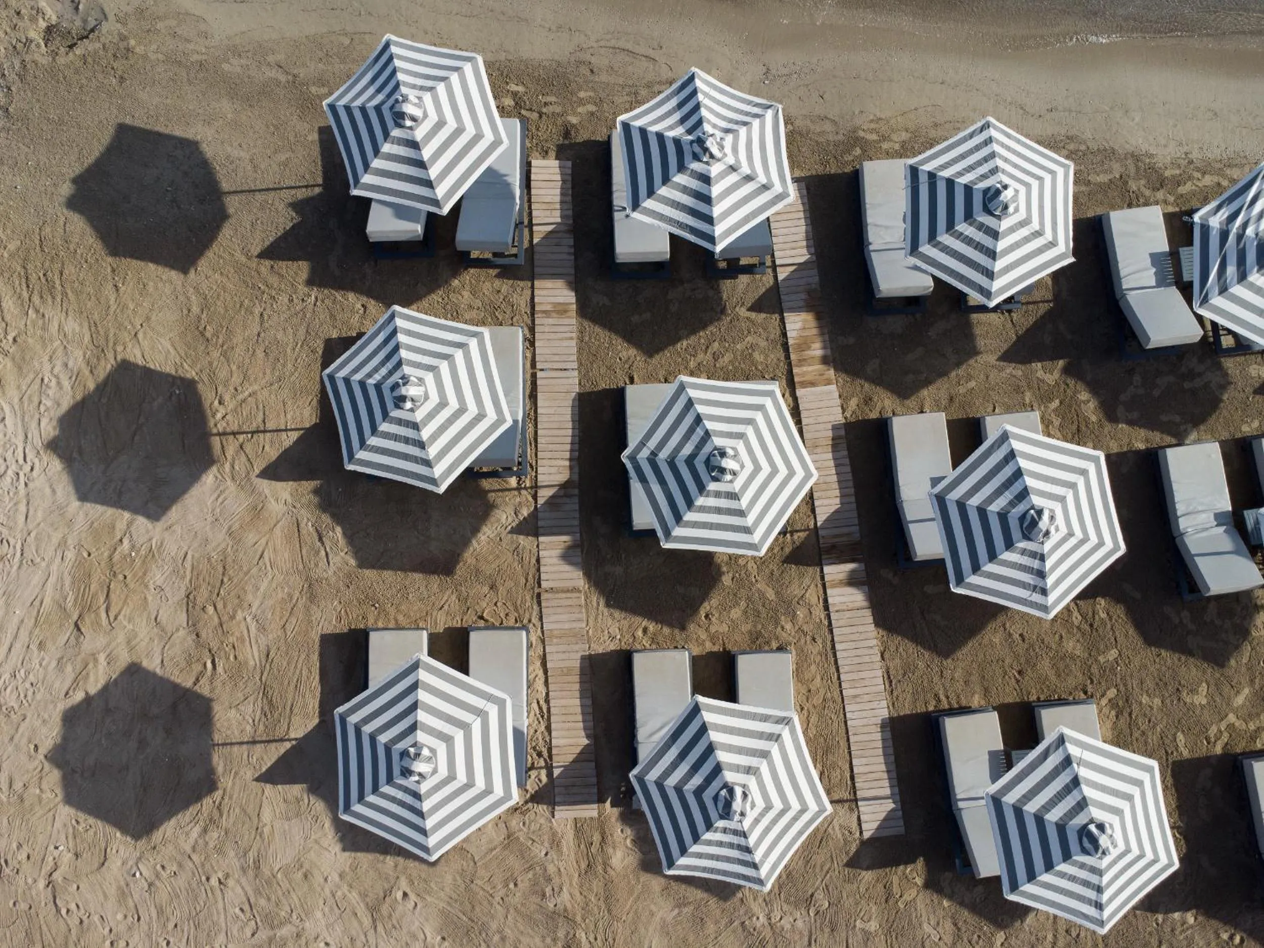 Beach in Oasis Beach Hotel