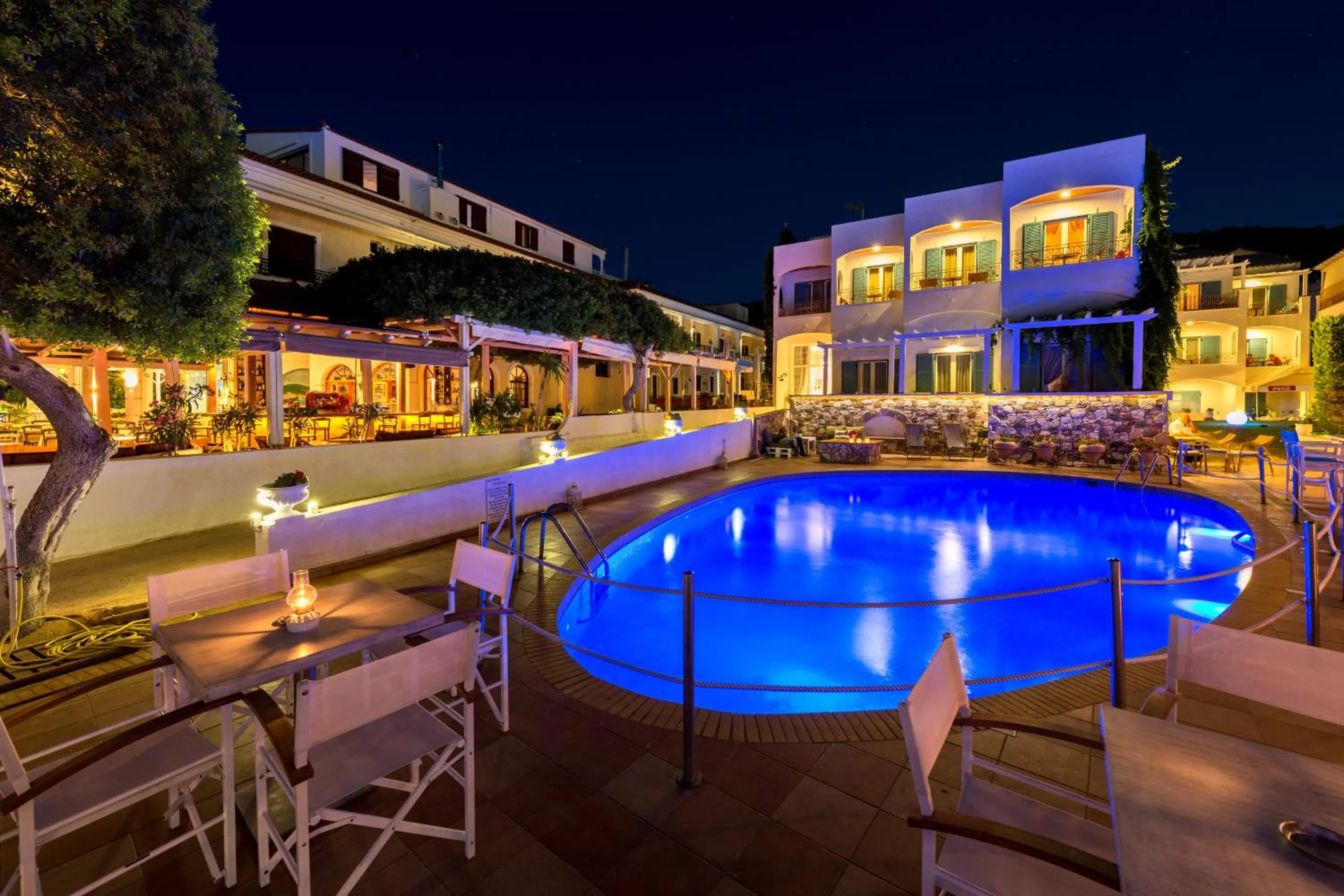 Night in Oasis Beach Hotel