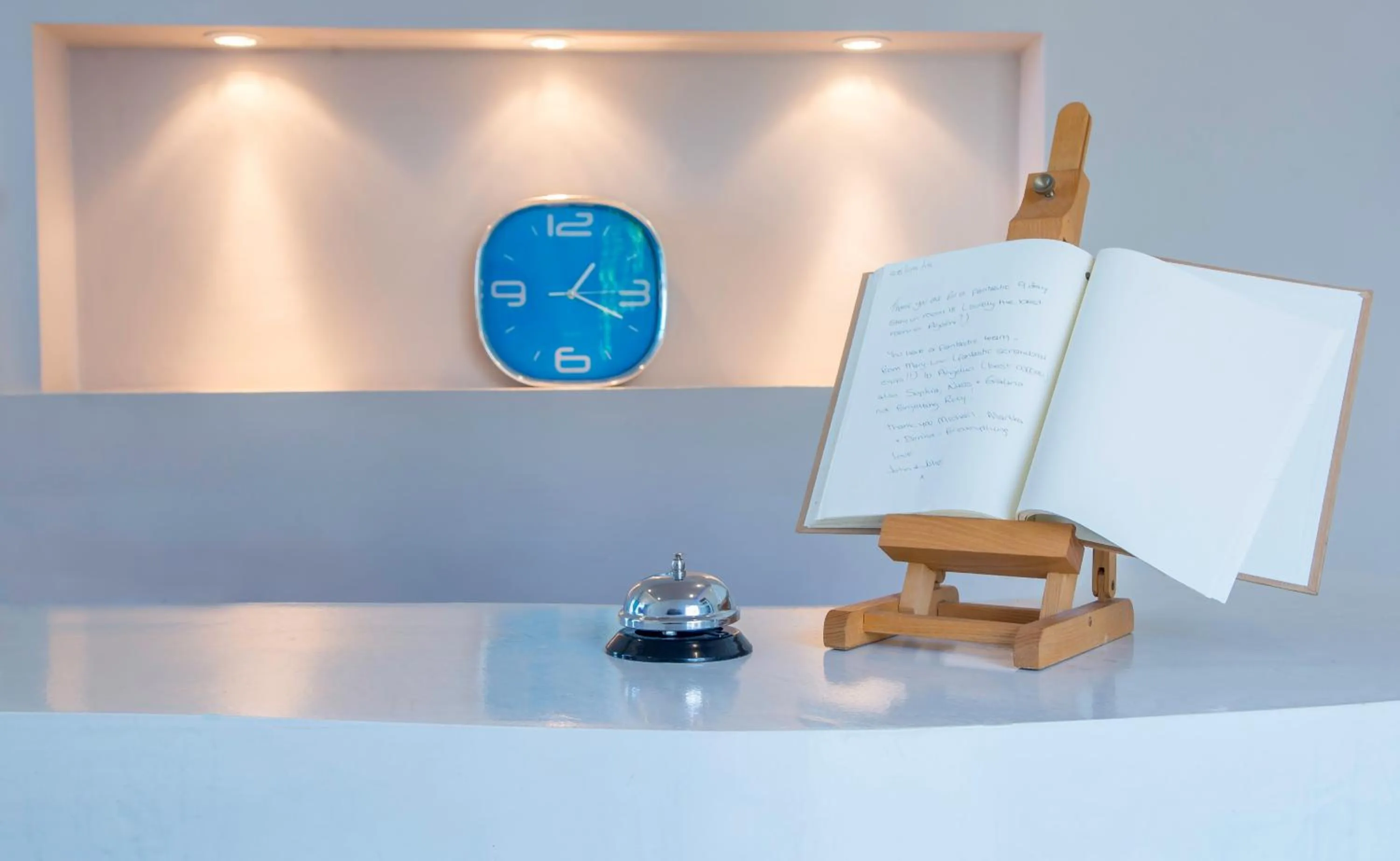 Lobby or reception in Oasis Beach Hotel