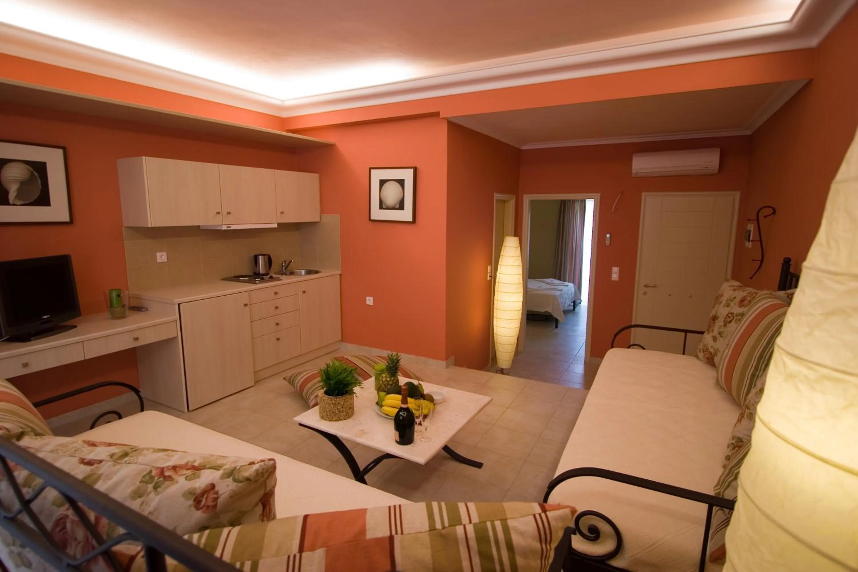 Living room in Oasis Beach Hotel