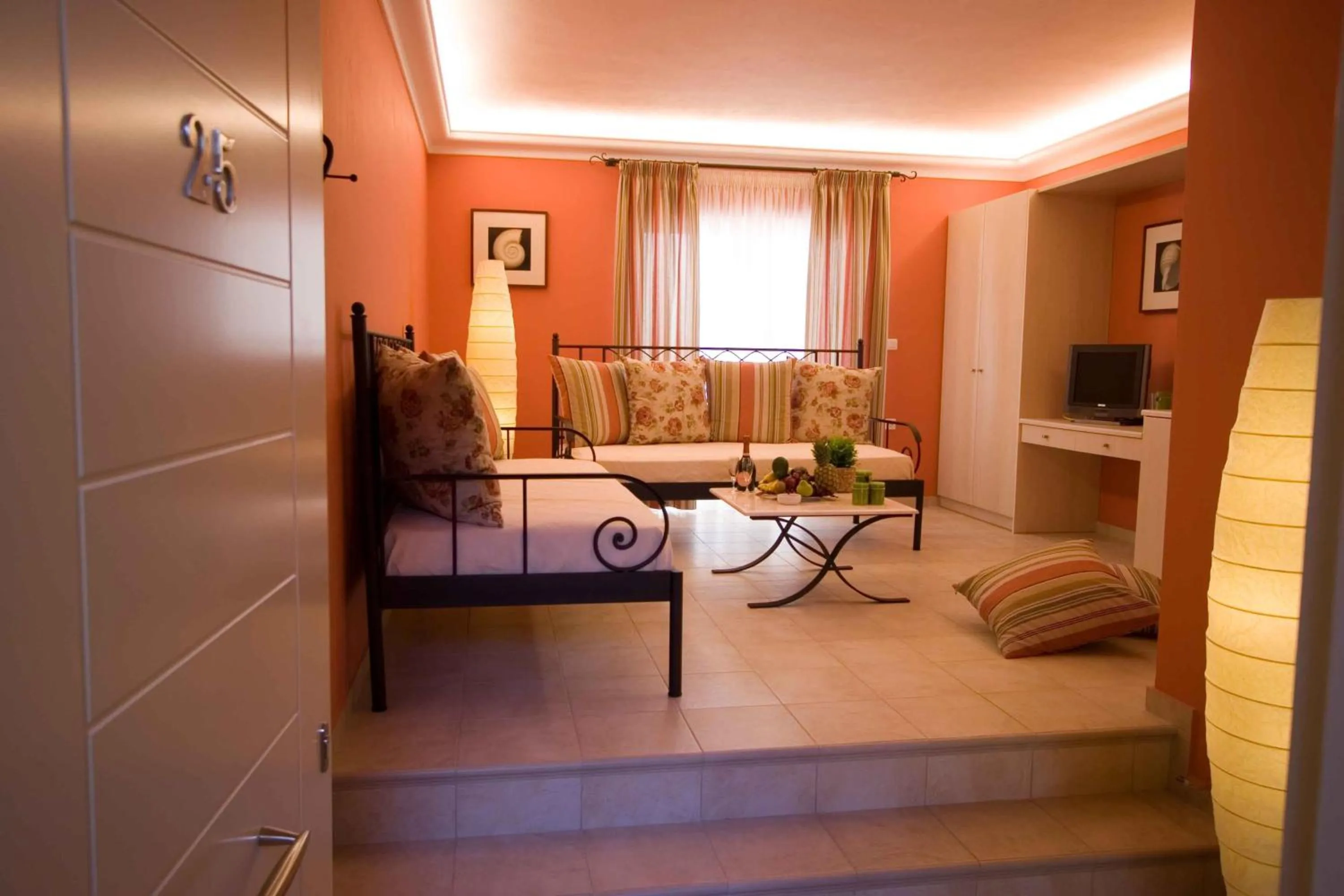 Living room in Oasis Beach Hotel