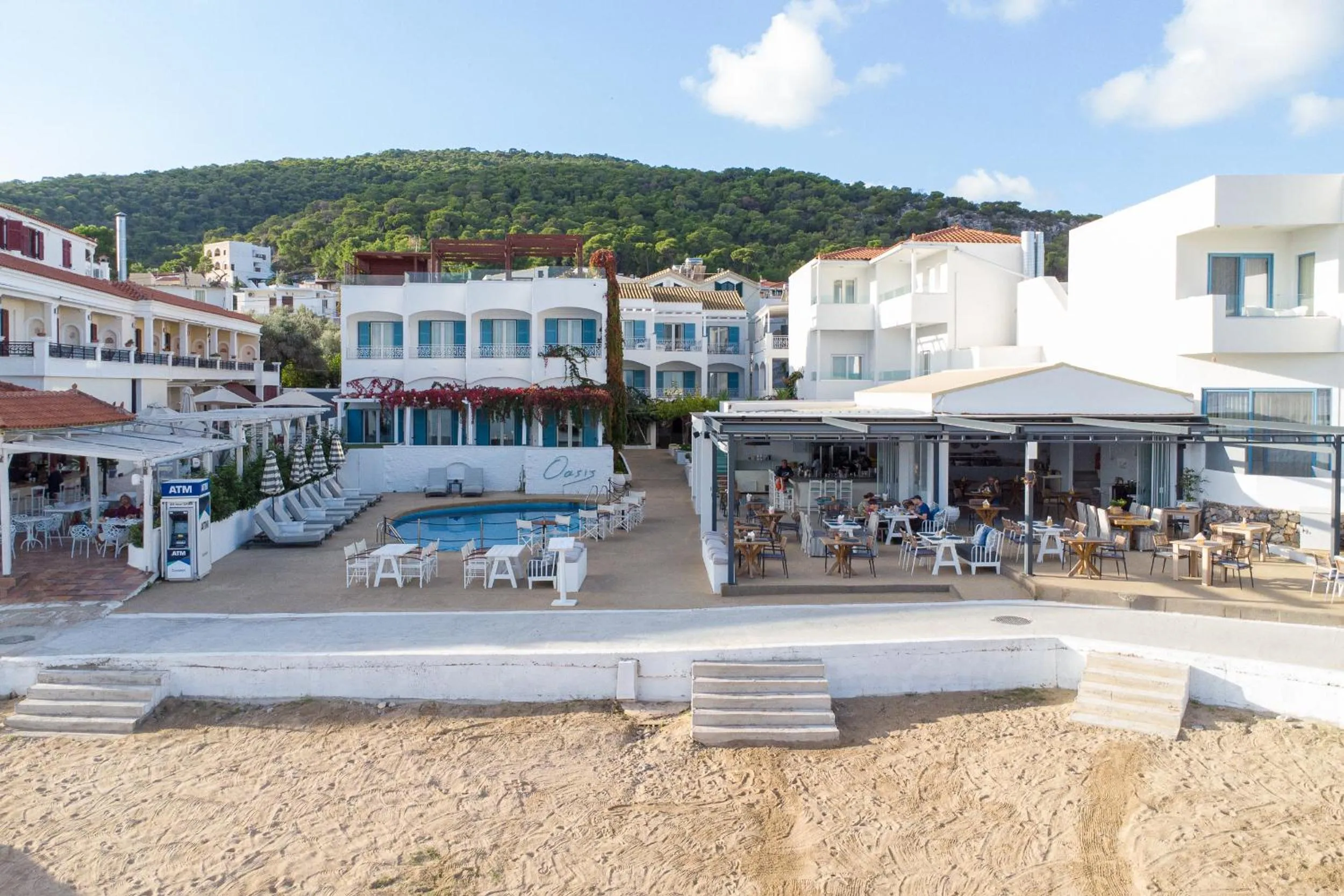 Property building in Oasis Beach Hotel