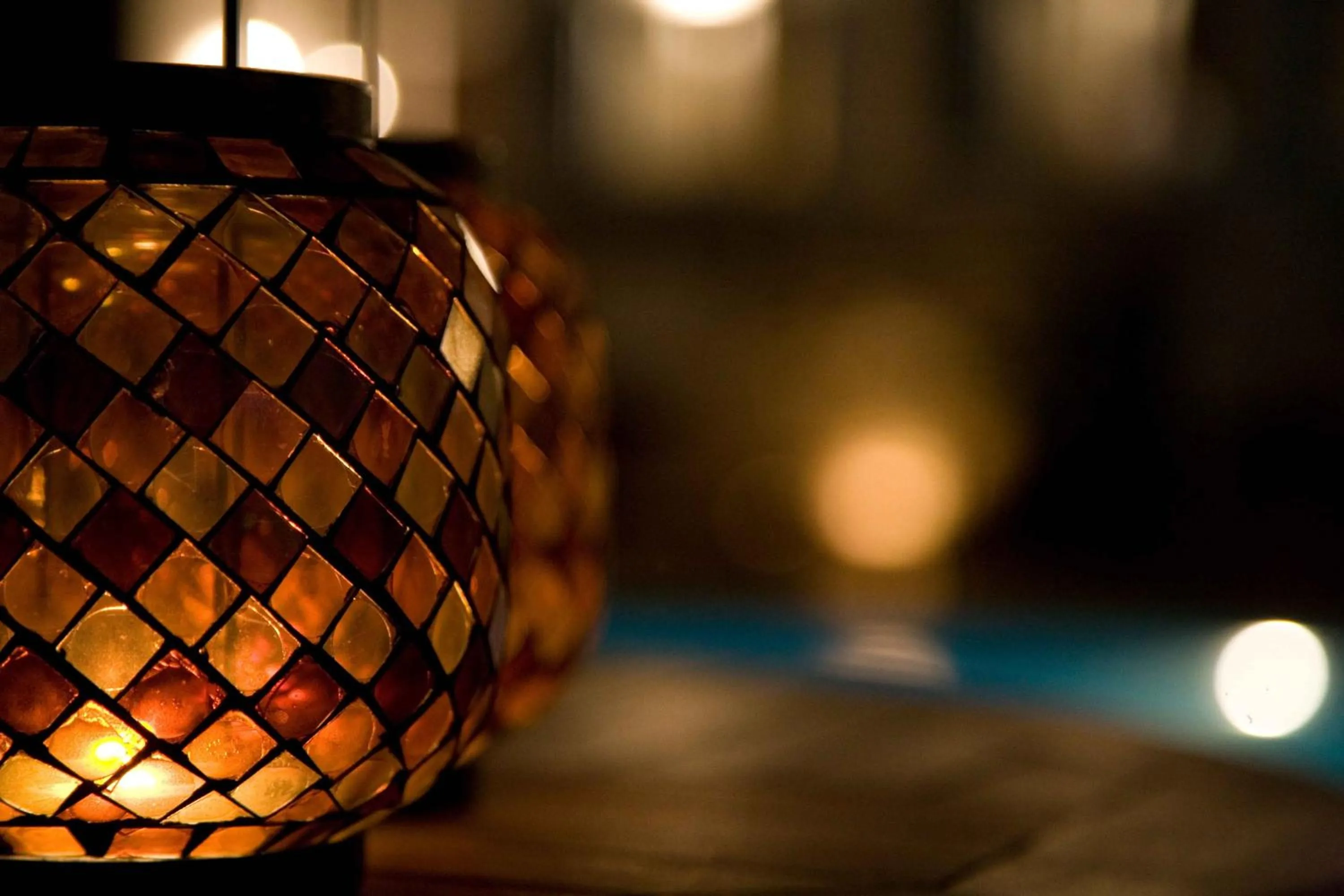 Decorative detail in Oasis Beach Hotel