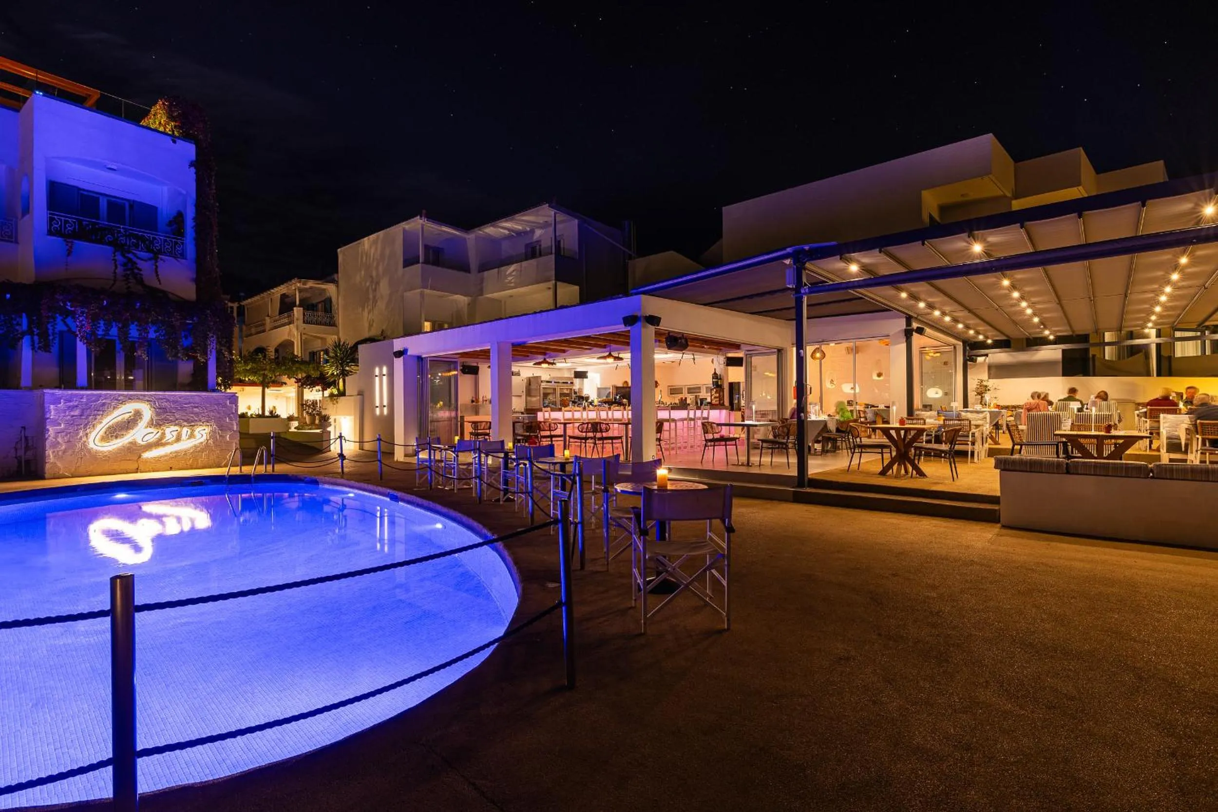 Property building in Oasis Beach Hotel