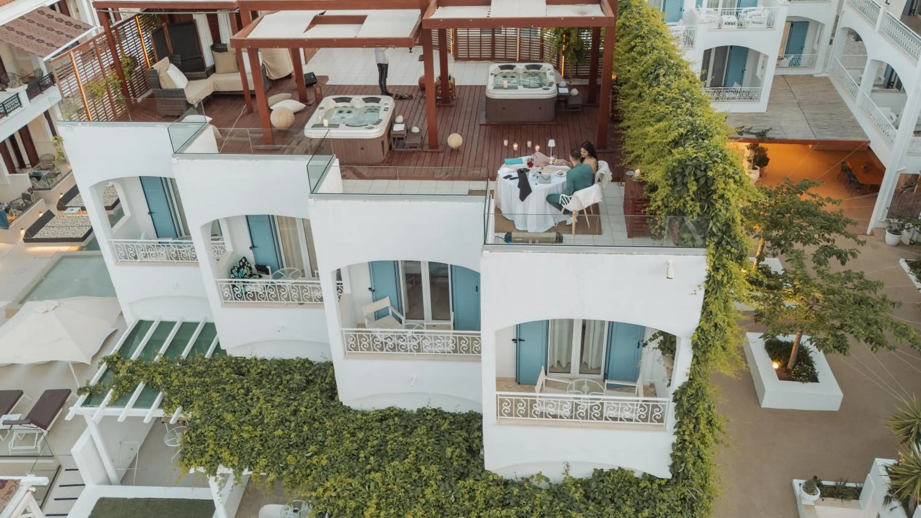 Property building in Oasis Beach Hotel