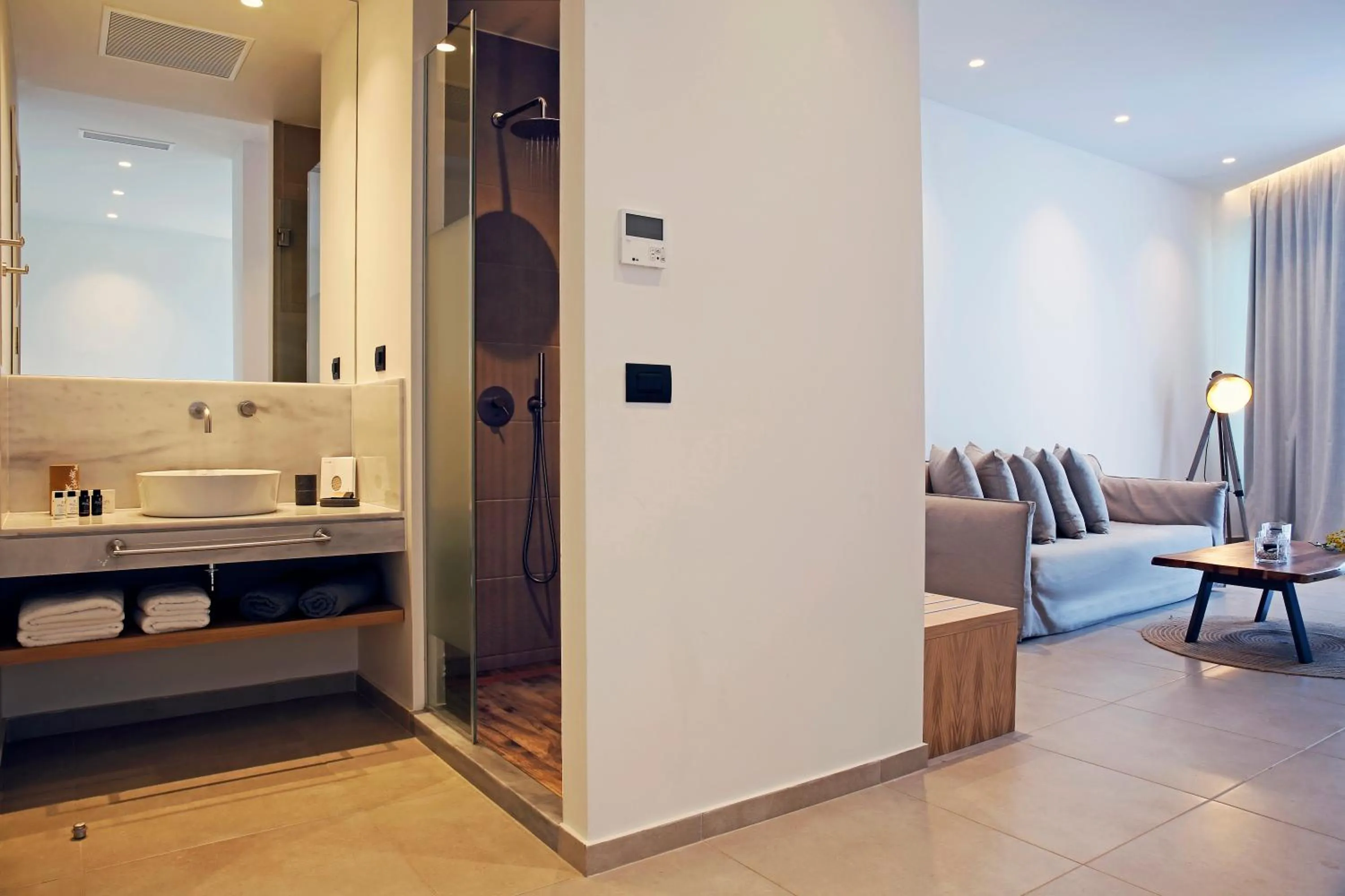 Bathroom in Oasis Beach Hotel