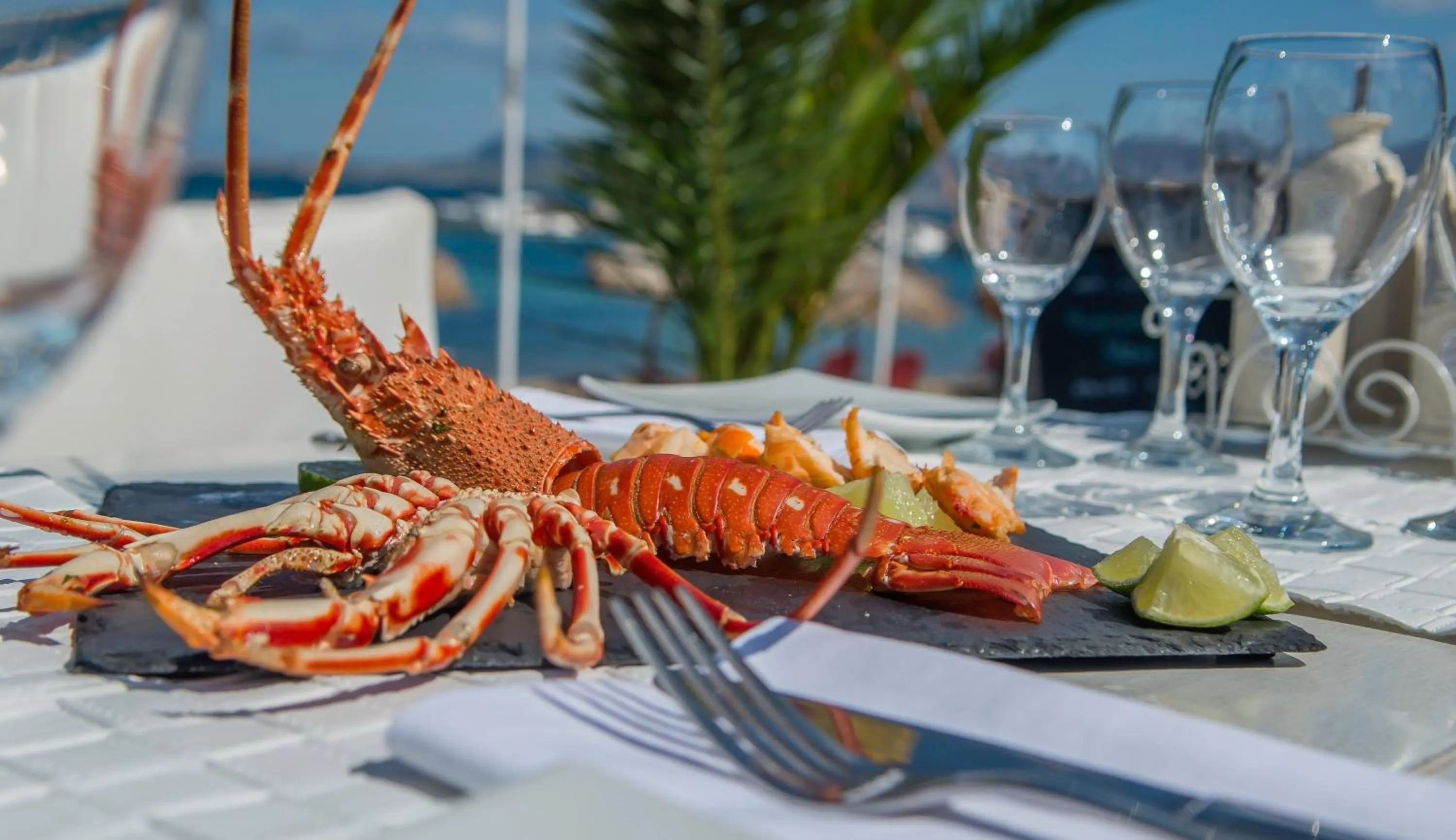 Meals in Oasis Beach Hotel