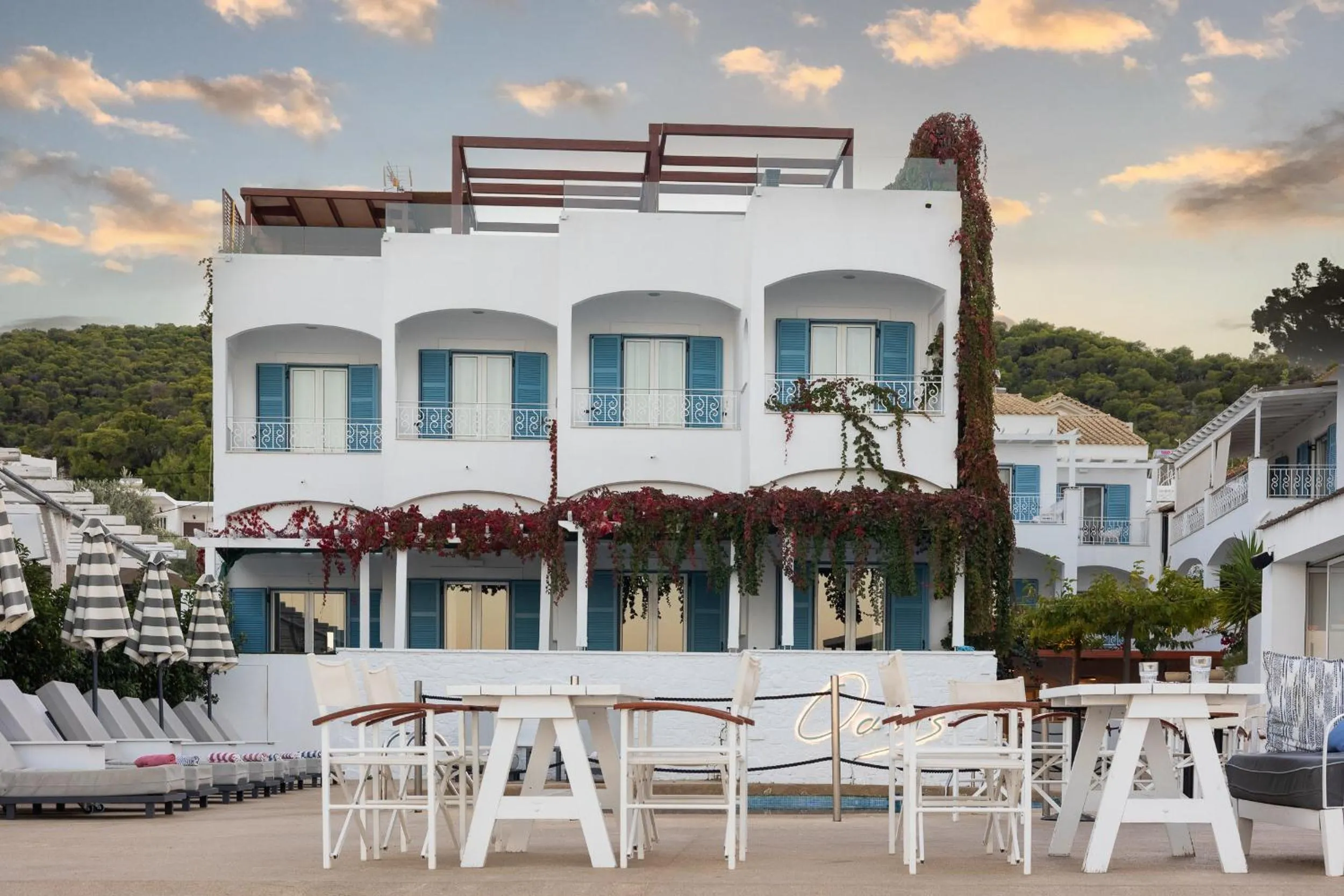 Property building in Oasis Beach Hotel